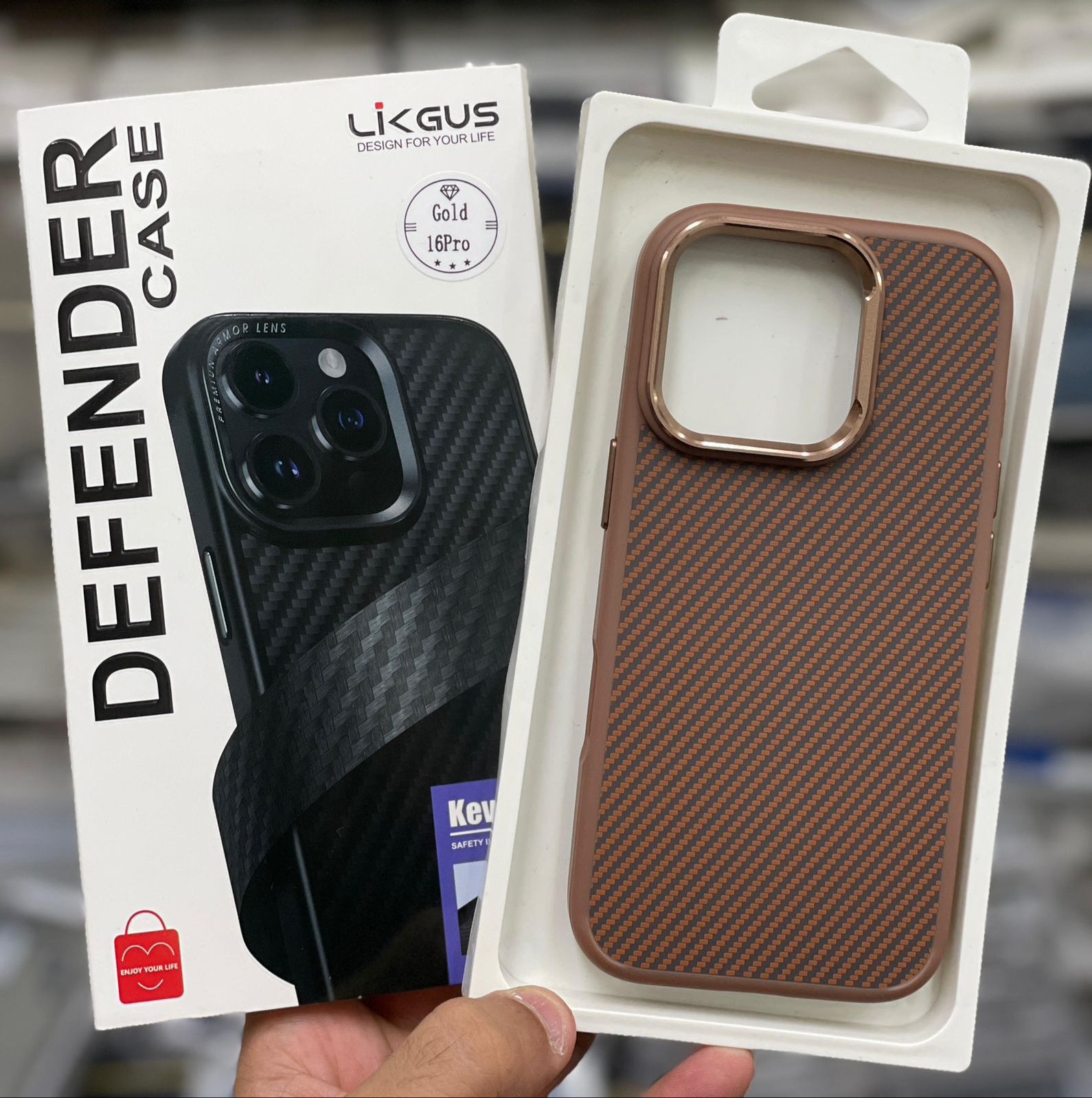 iPhone 16 Pro Max Smooth & Sleek Matte Finish Soft Carbon Case - Desert