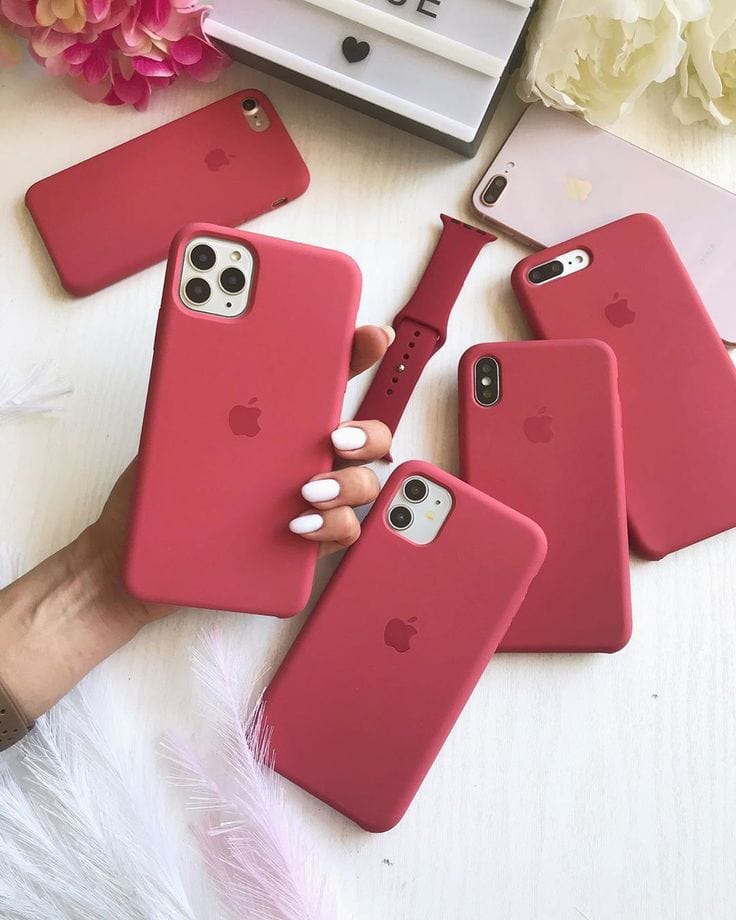 Camellia Color Silicone Case – CaseCart