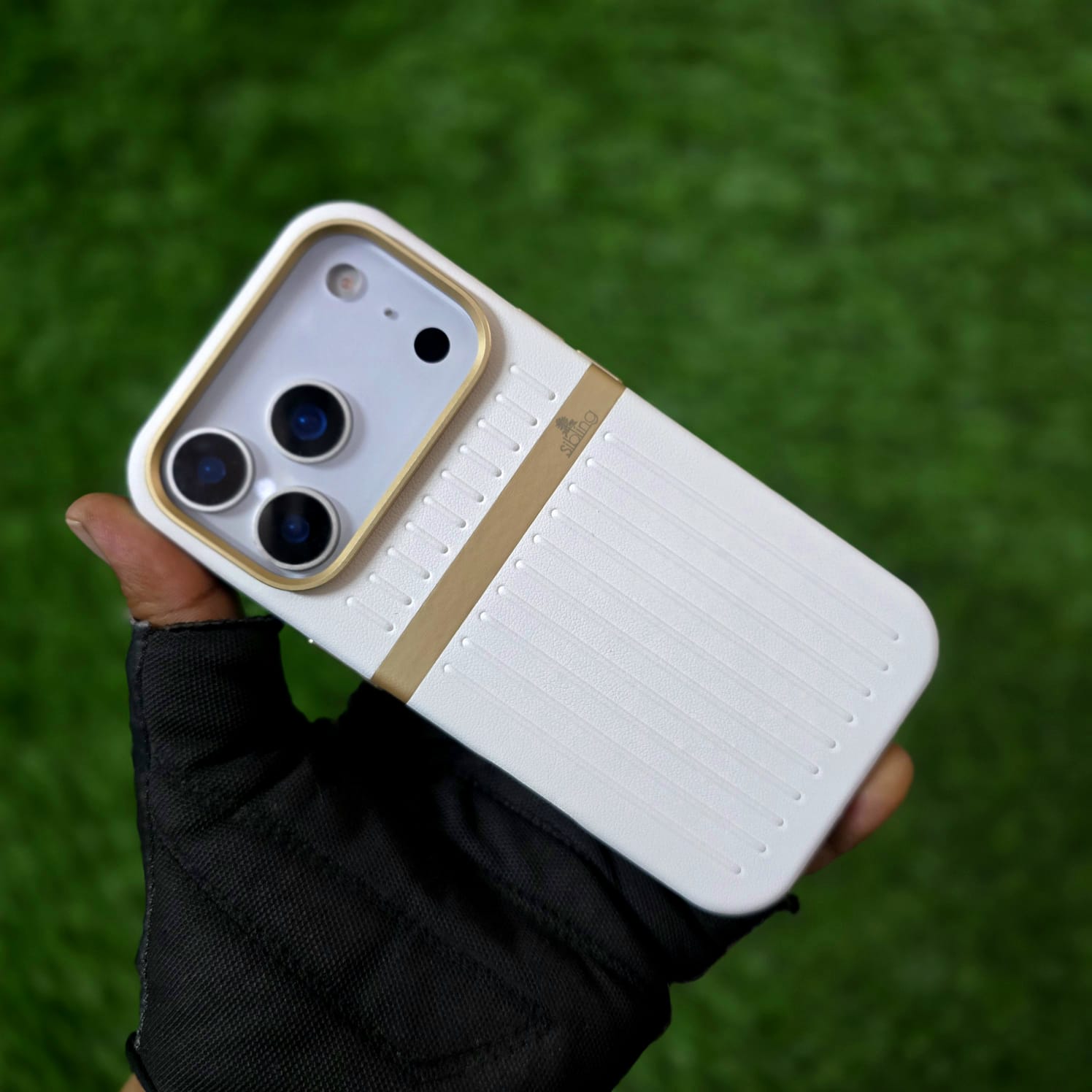 iPhone 17 Pro Shockproof Hard+PC SIBLING Series Back Cover - White