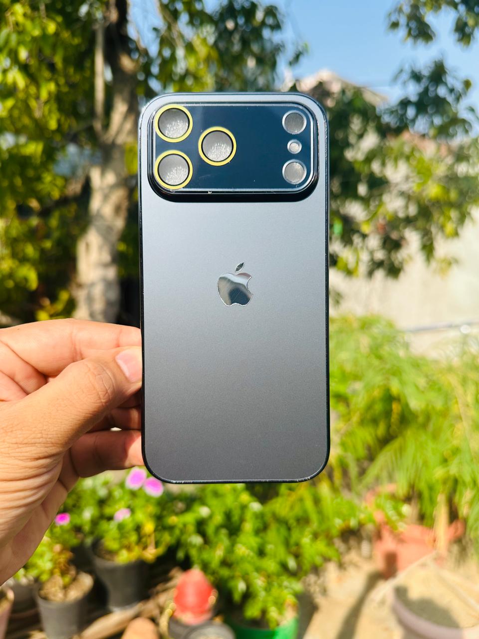 Glass Case with  for iPhone Latest Design