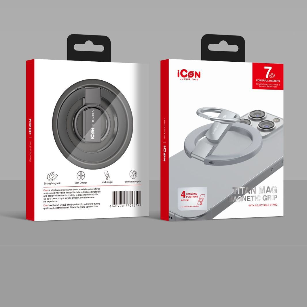 TITAN MAG MAGNETIC GRIP MAGSAFE RING (Titanium)