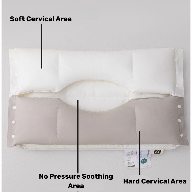 Multipurpose Cervical Pillow Comfortable Breathable Bed Pillow