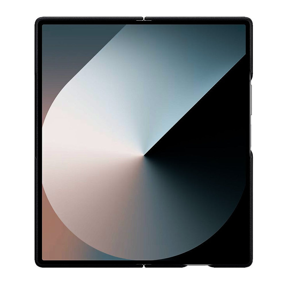 Samsung Galaxy Z Fold 7 Leather Case Protection Protective Shell Cover - Black