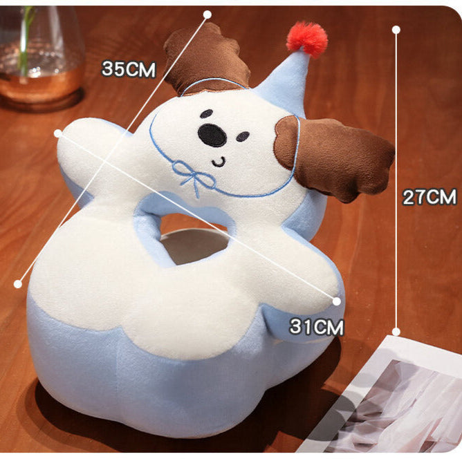 Cute Puppy Plush Napping Pillow for Kids