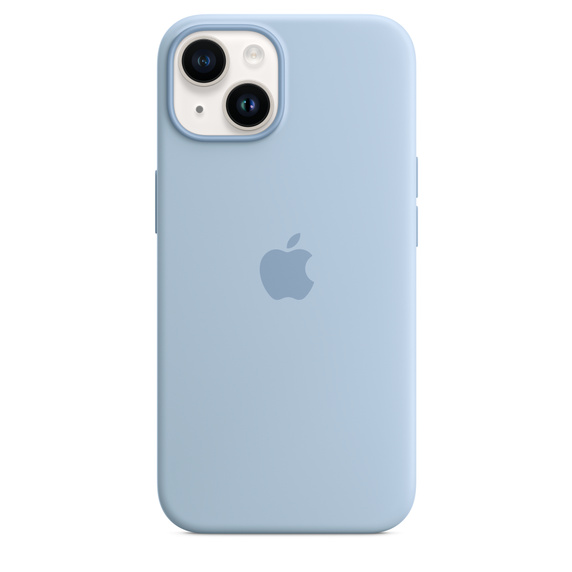 Premium Smooth-Touch iPhone 15 Silicone Case: Soft Lining, Wireless Charging Compatible