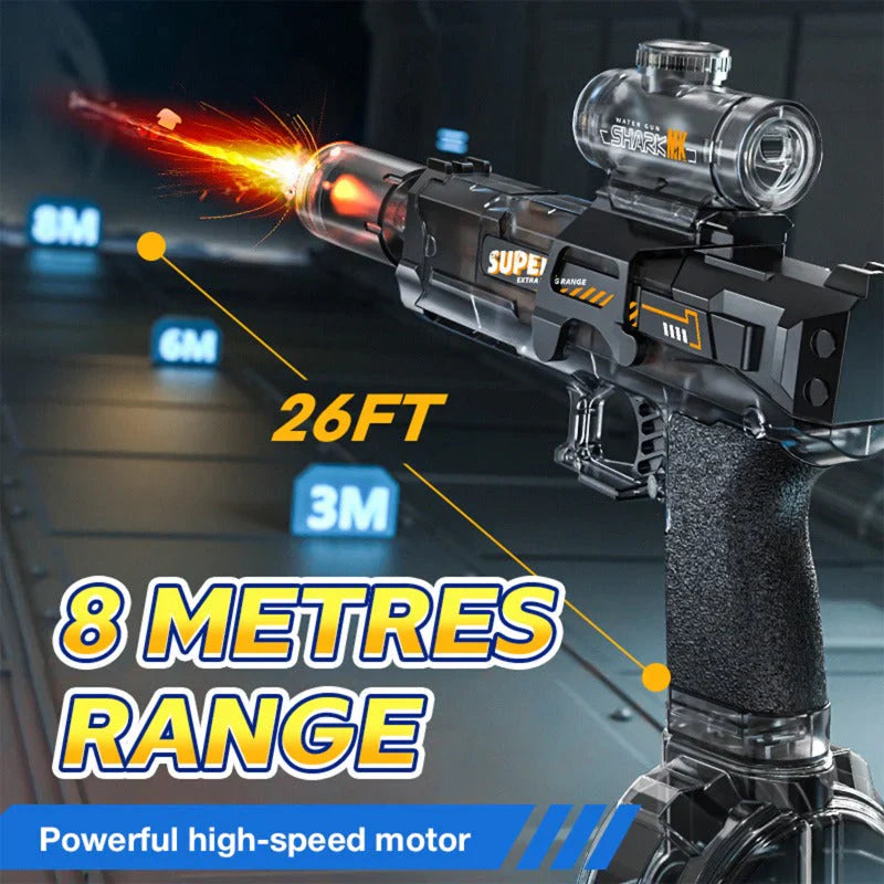 Casecart LED Electric Water Gun with Rechargeable Battery Power