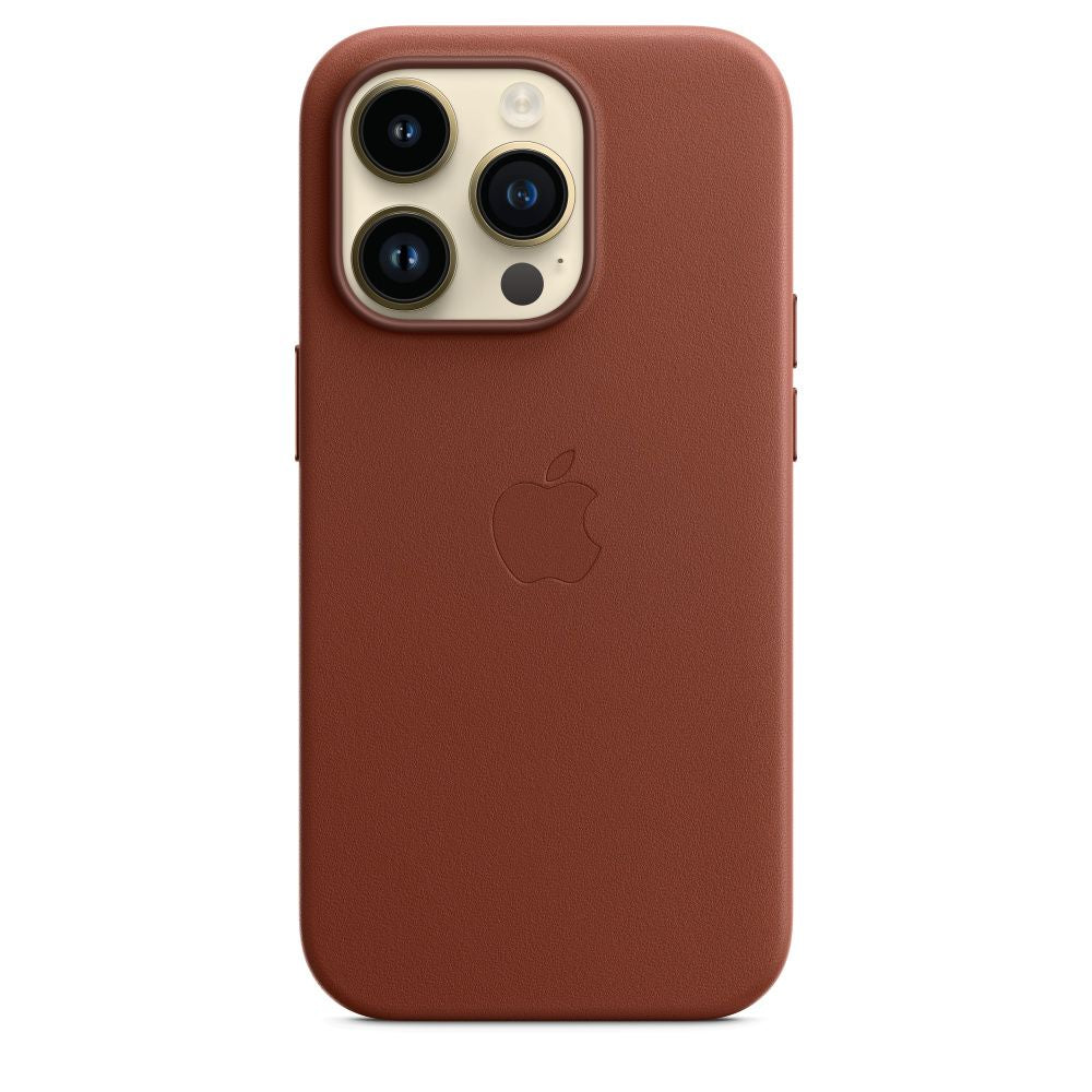 iPhone 16 Pro Max Leather (Not Magsafe) Case - Umber Brown