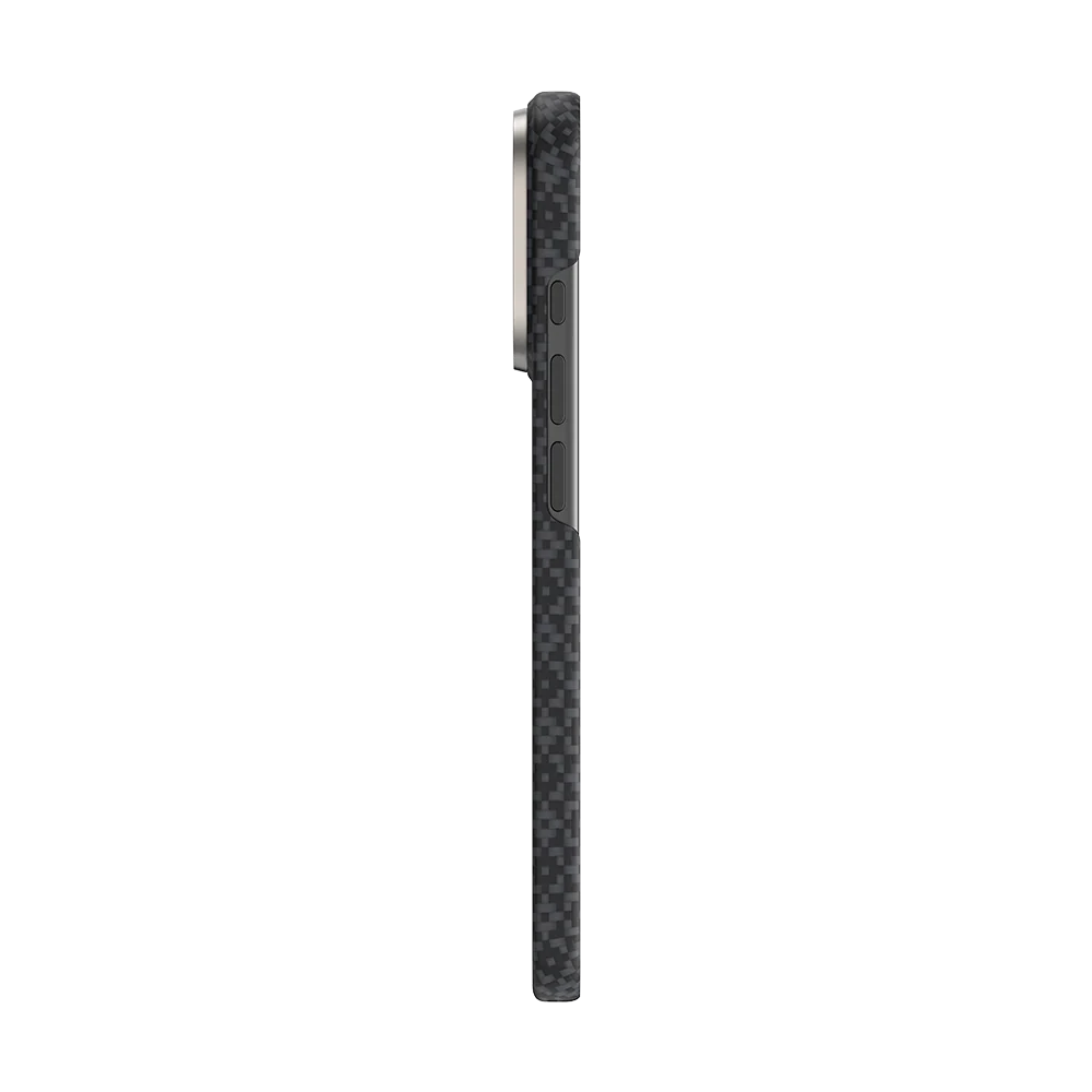 Benks ArmorGrid Air Kevlar® Case, Obsidian Black, side profile