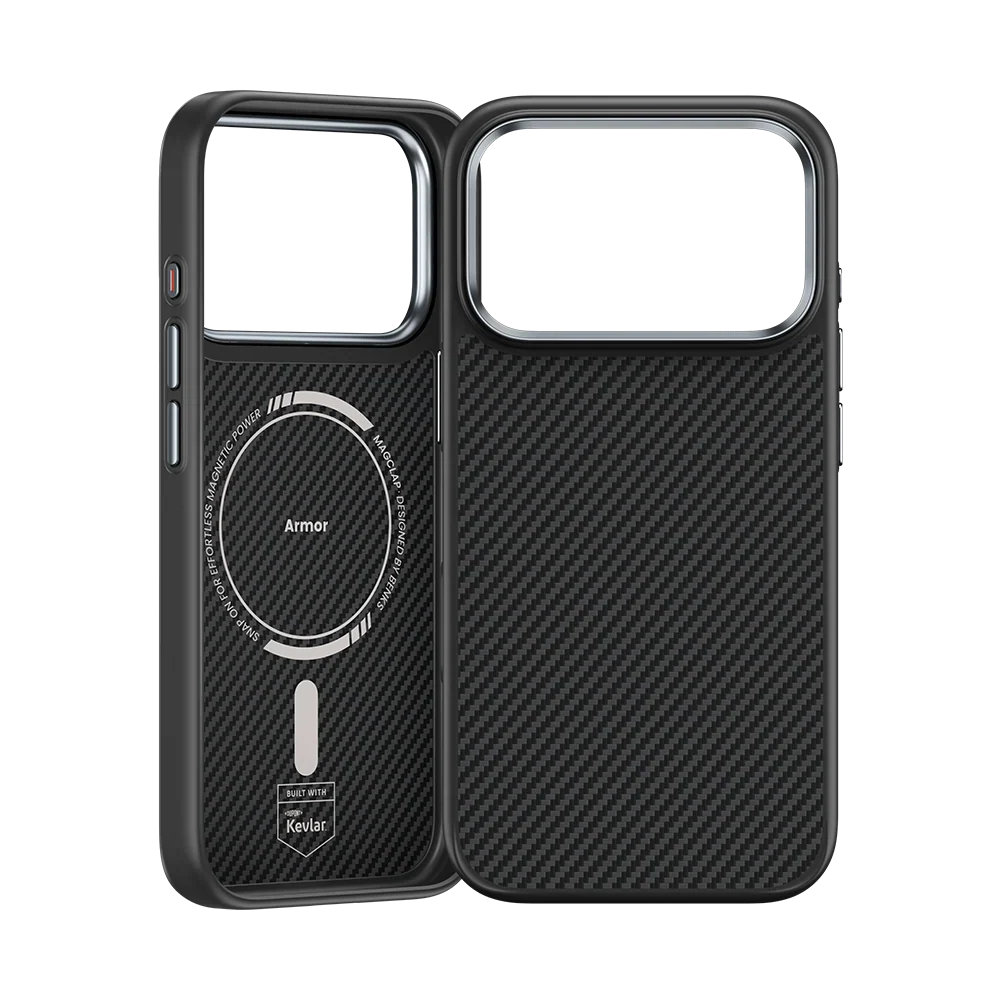 Benks ArmorPro Kevlar® Case, inside and back view