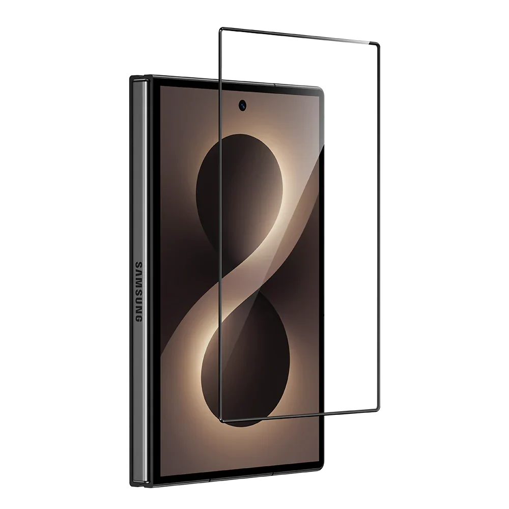 Benks GlassWarrior AR Screen Protector for Samsung Galaxy Z Fold 8, being applied