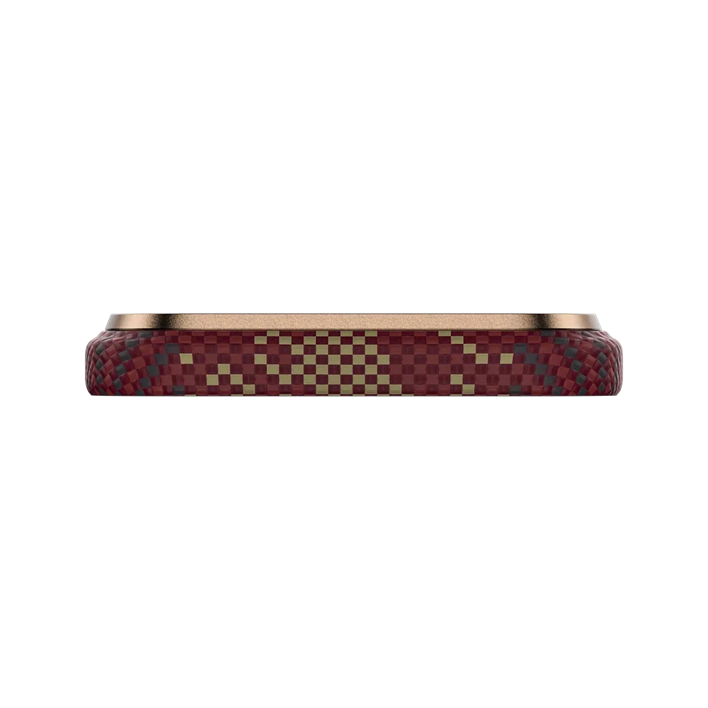 Benks Knight Air Kevlar® Case, Red, bottom edge view