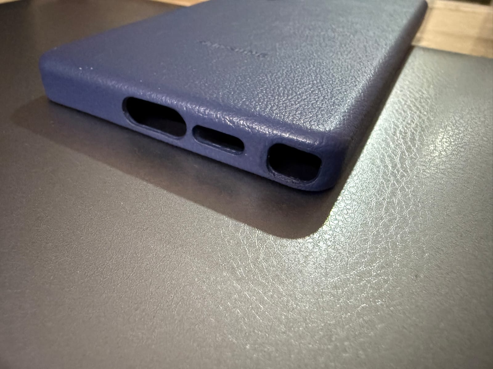 Samsung Vegan Leather Galaxy Samsung S25 Smartphone Kindsuit Case,Blue,Pack of 1