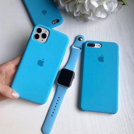 Surf Blue Silicon Case