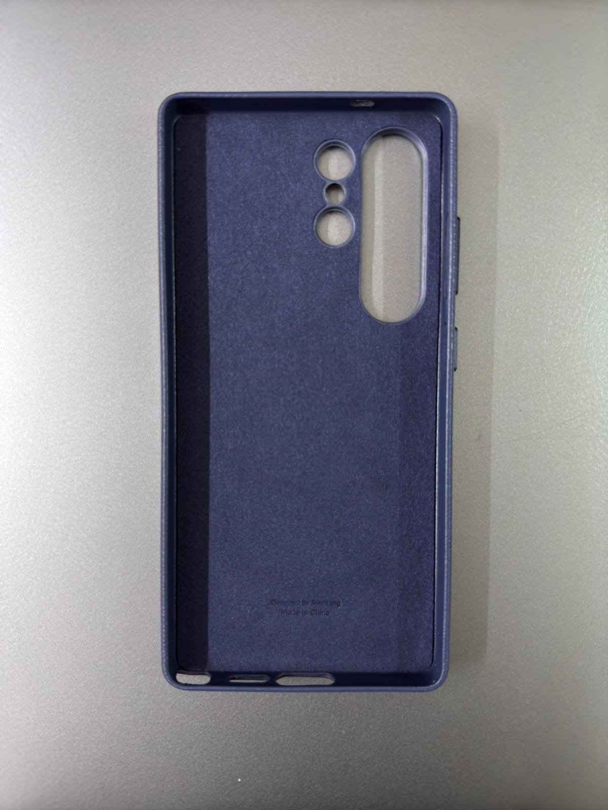 Samsung Vegan Leather Galaxy Samsung S25 Ultra Smartphone Kindsuit Case,Blue,Pack of 1