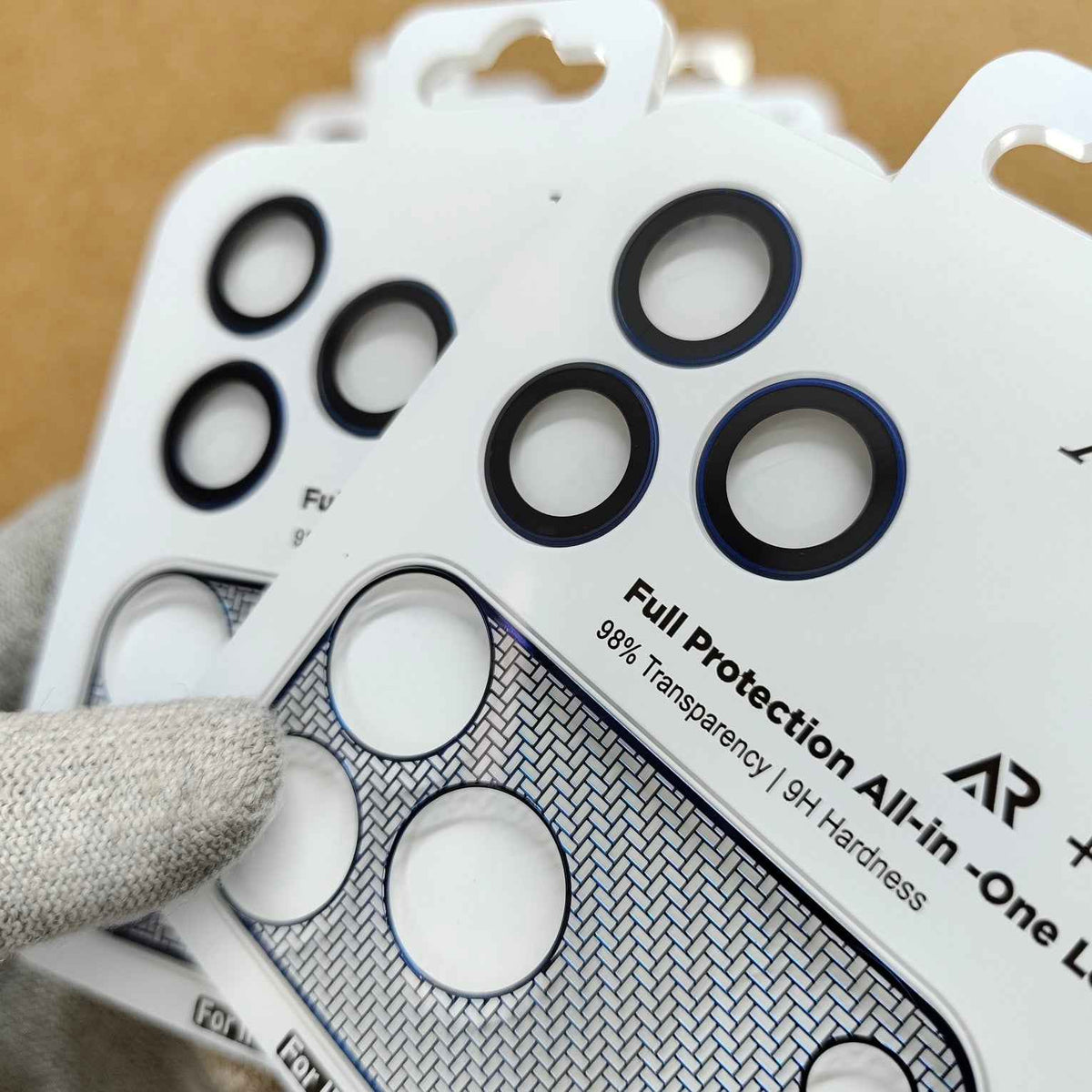 Camera Lens Protector in Mallard Blue