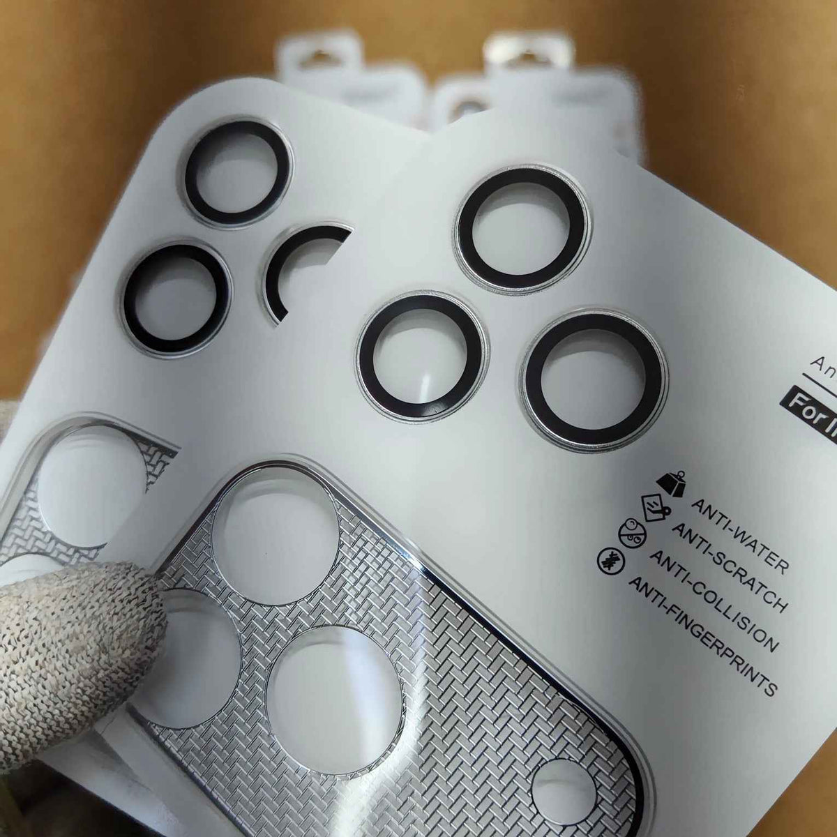 Camera Lens Protector in Silver