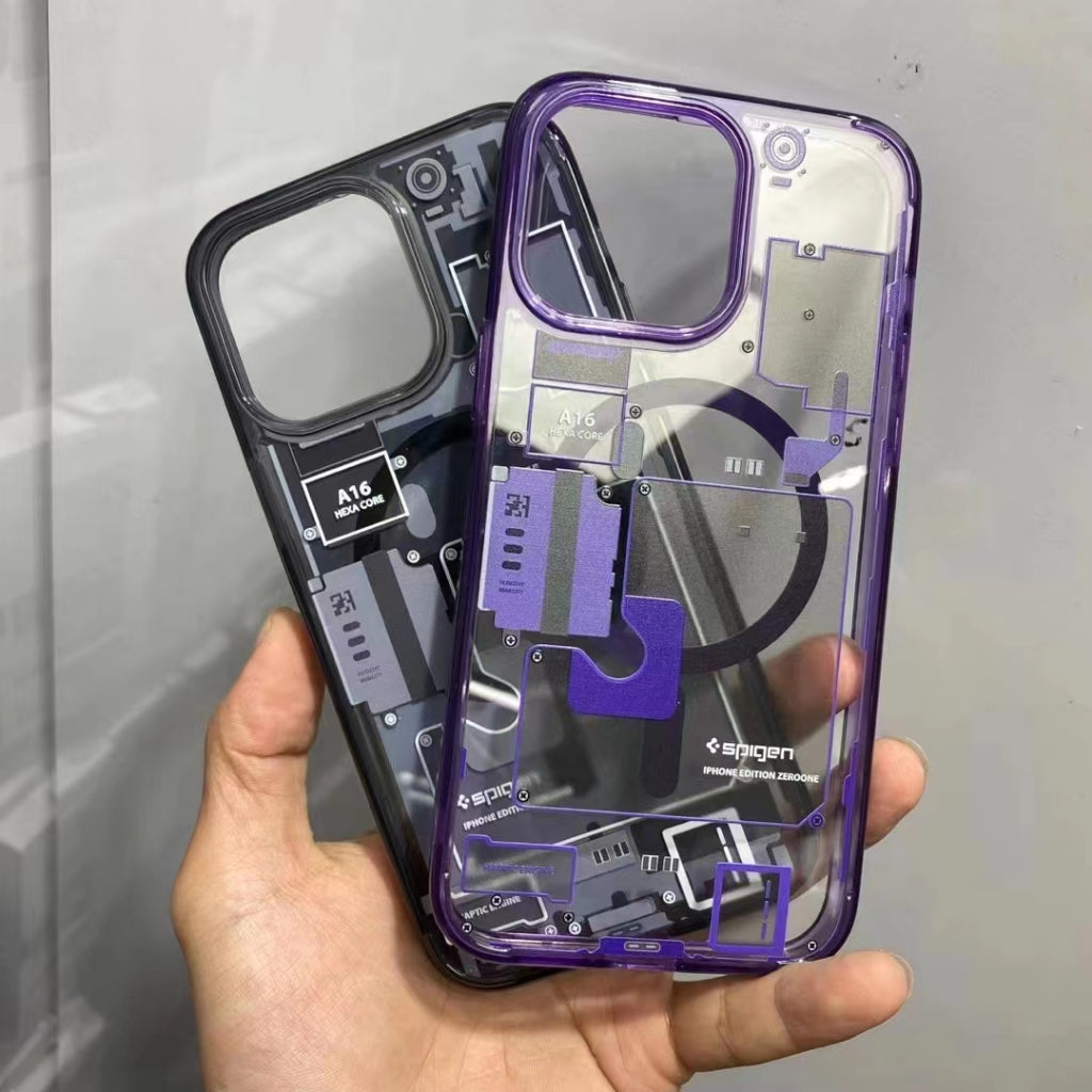 iPhone 13 Pro Ultra Hybrid Zero One MagFit MagSafe Matte Shine Case