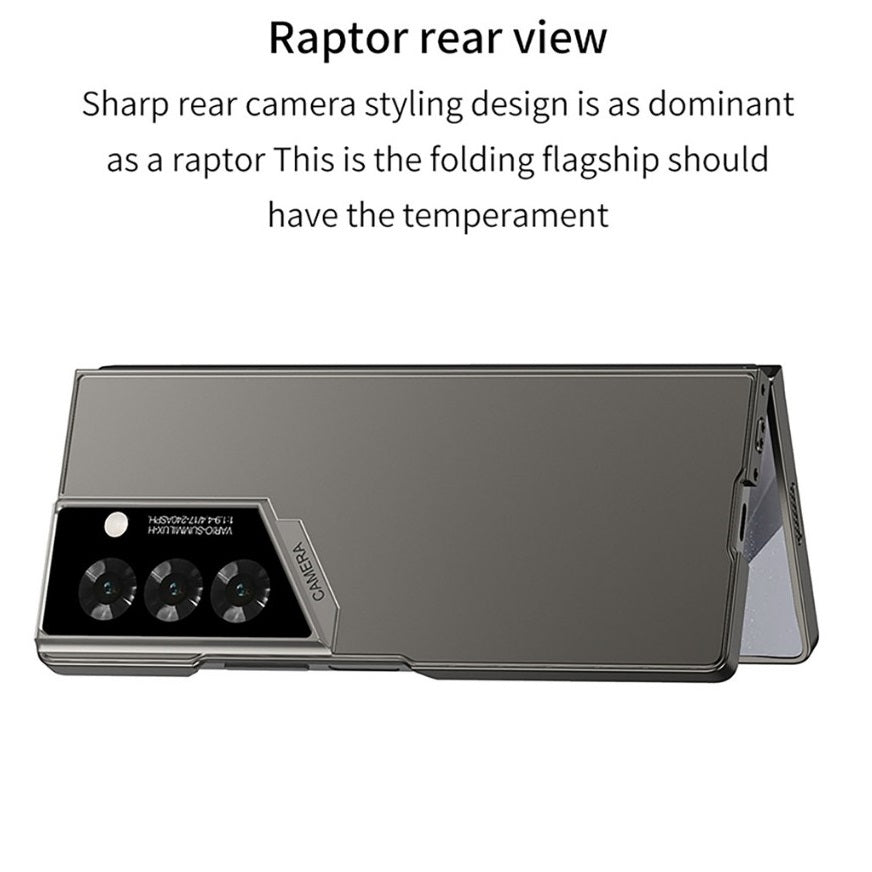 Samsung Galaxy Z Fold 6 Ultra-Thin Matte PC Case Eyes of Raptor with Camrea & Front Glass Protection