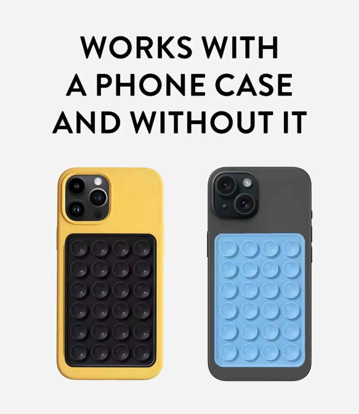 Double-Sided Silicone Suction Phone Grip, photo 2