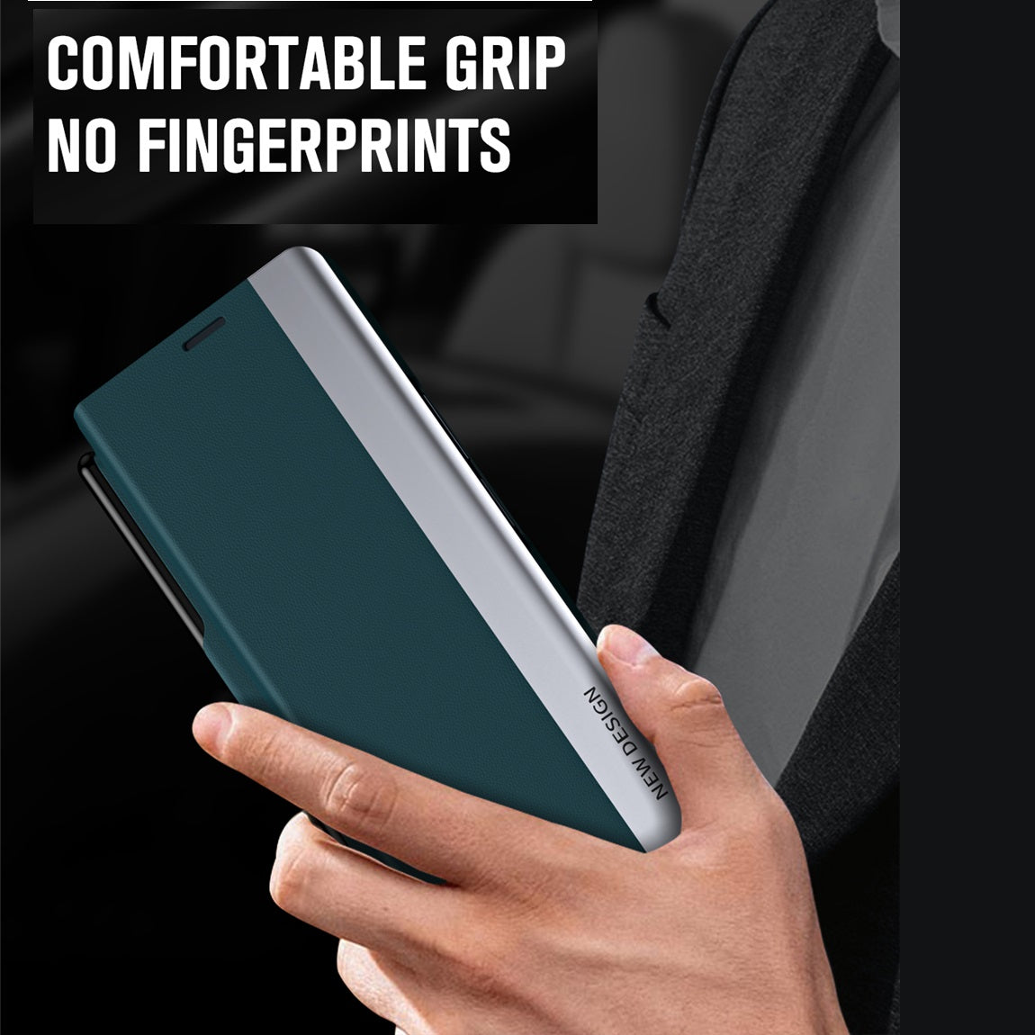 Samsung Galaxy Z Fold 6 Shockproof Leather Flip Case with Pen