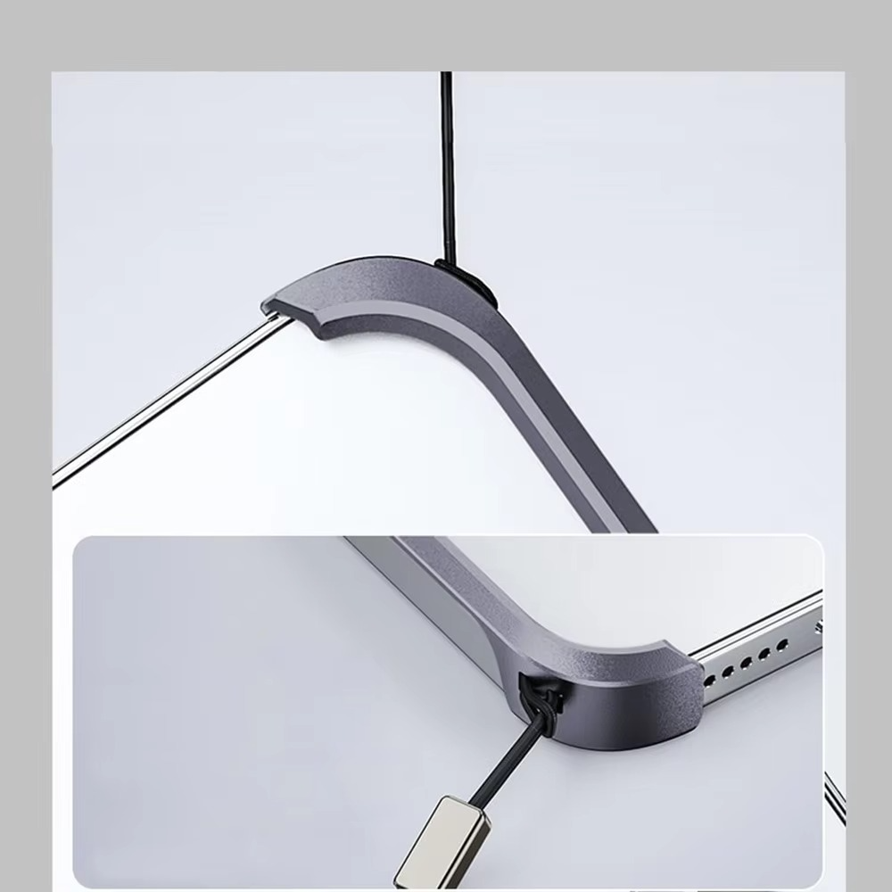 iPhone 16 Pro Max Rimless Metal Alloy Aluminum Bumper Case - Gray