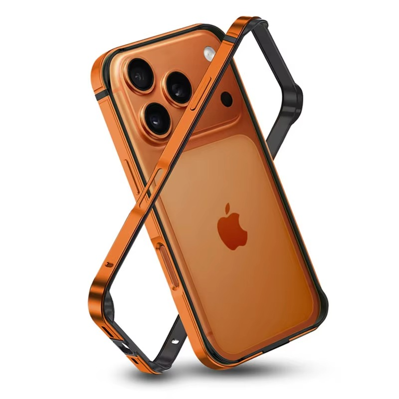 iPhone 17 Pro Aluminum Frame Metal Bumper Case