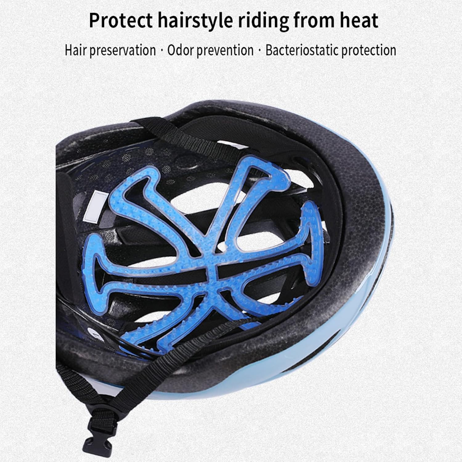 Universal Silicone Protective Pad for Bike Helmet