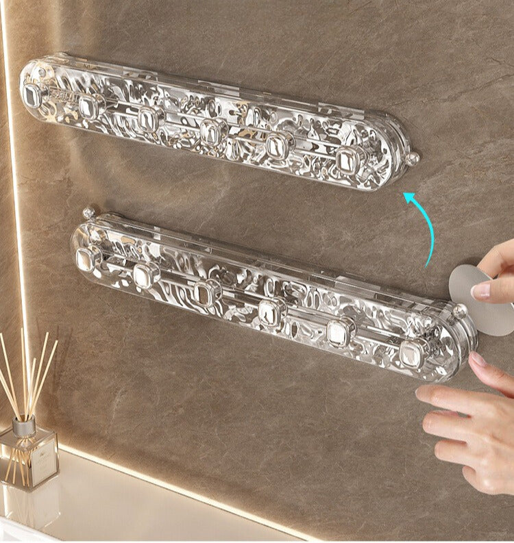 Multifunctional Suction Cup Bathroom Hook with Adjustable Spacing