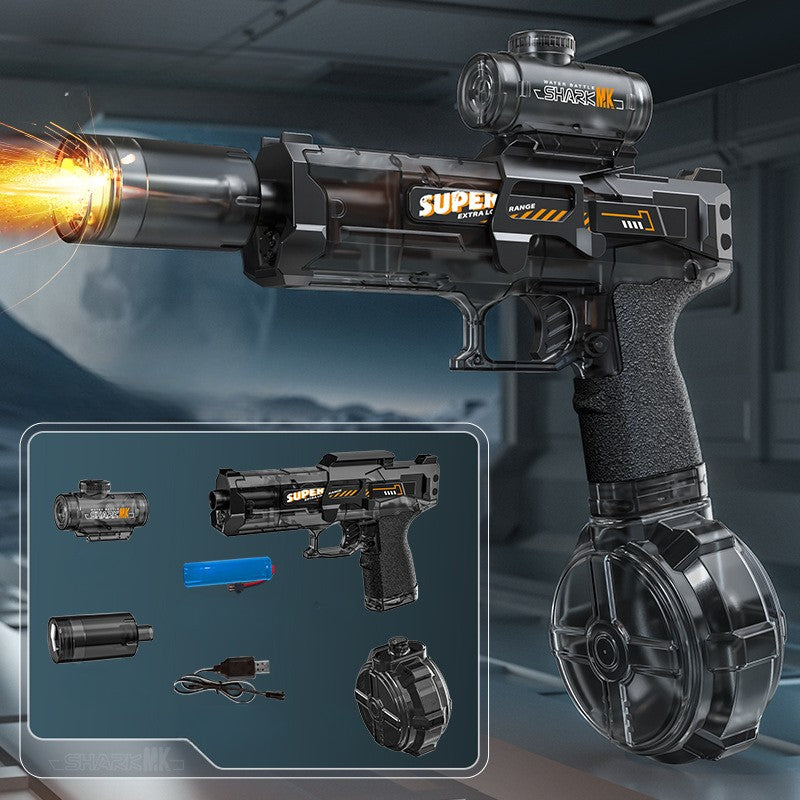 Casecart LED Electric Water Gun with Rechargeable Battery Power