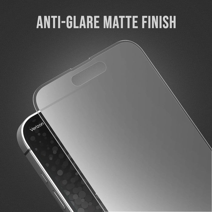 iPhone 15 Anti Glare Matte Finish Tempered Glass - Anti Fingerprint