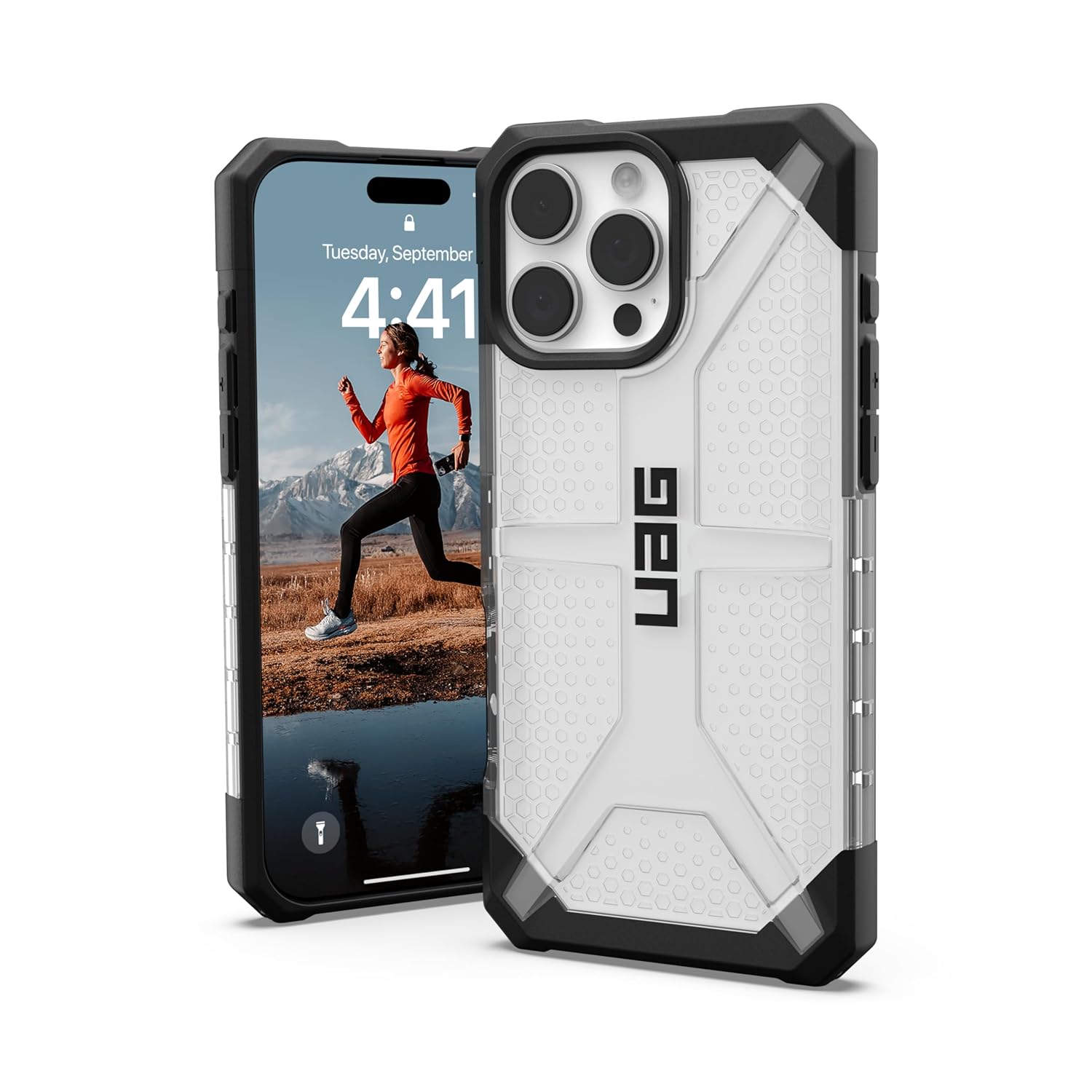 iPhone 16 UAG Case, Plasma Series Premium Rugged Protective Case - ICE