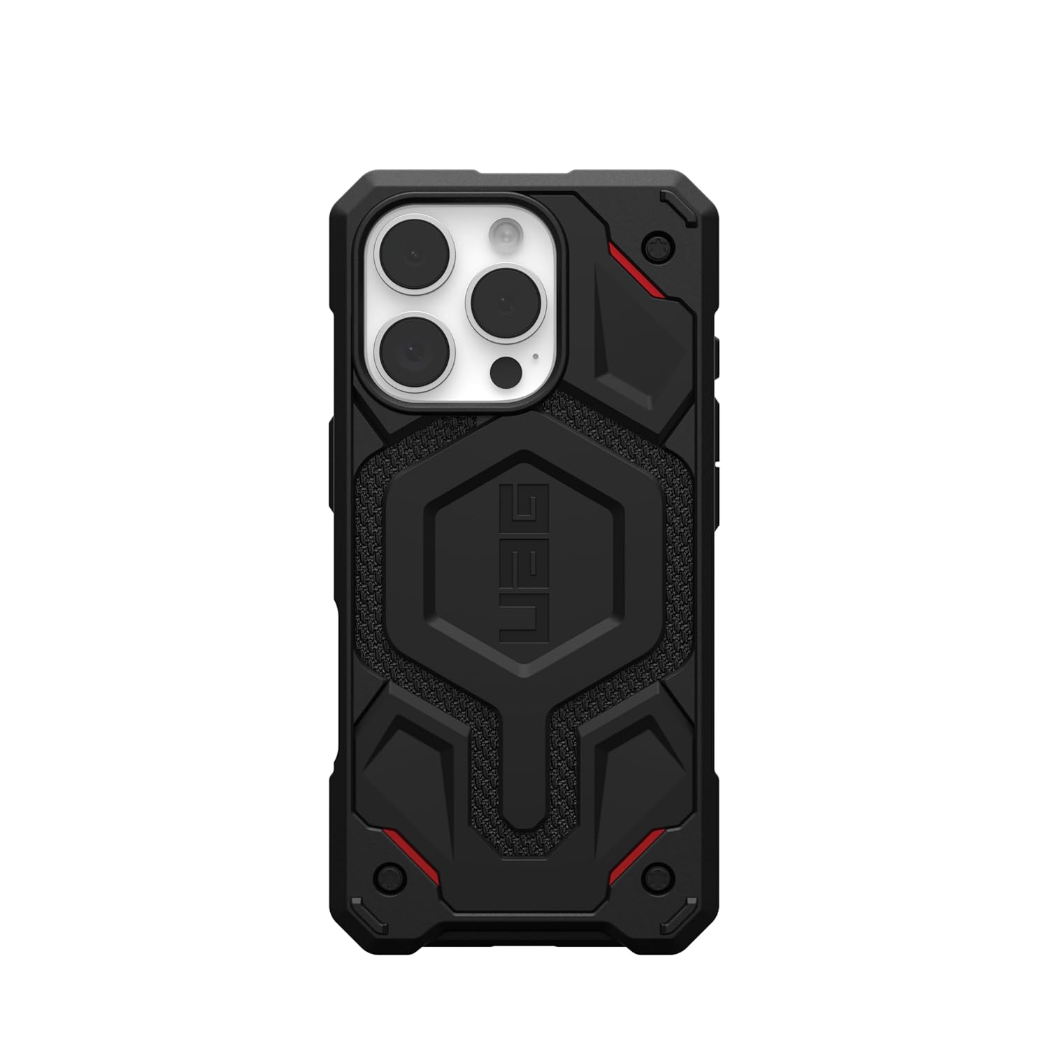 iPhone 16 Pro UAG Case, Monarch Pro Kevlar Series with Magsafe - Black