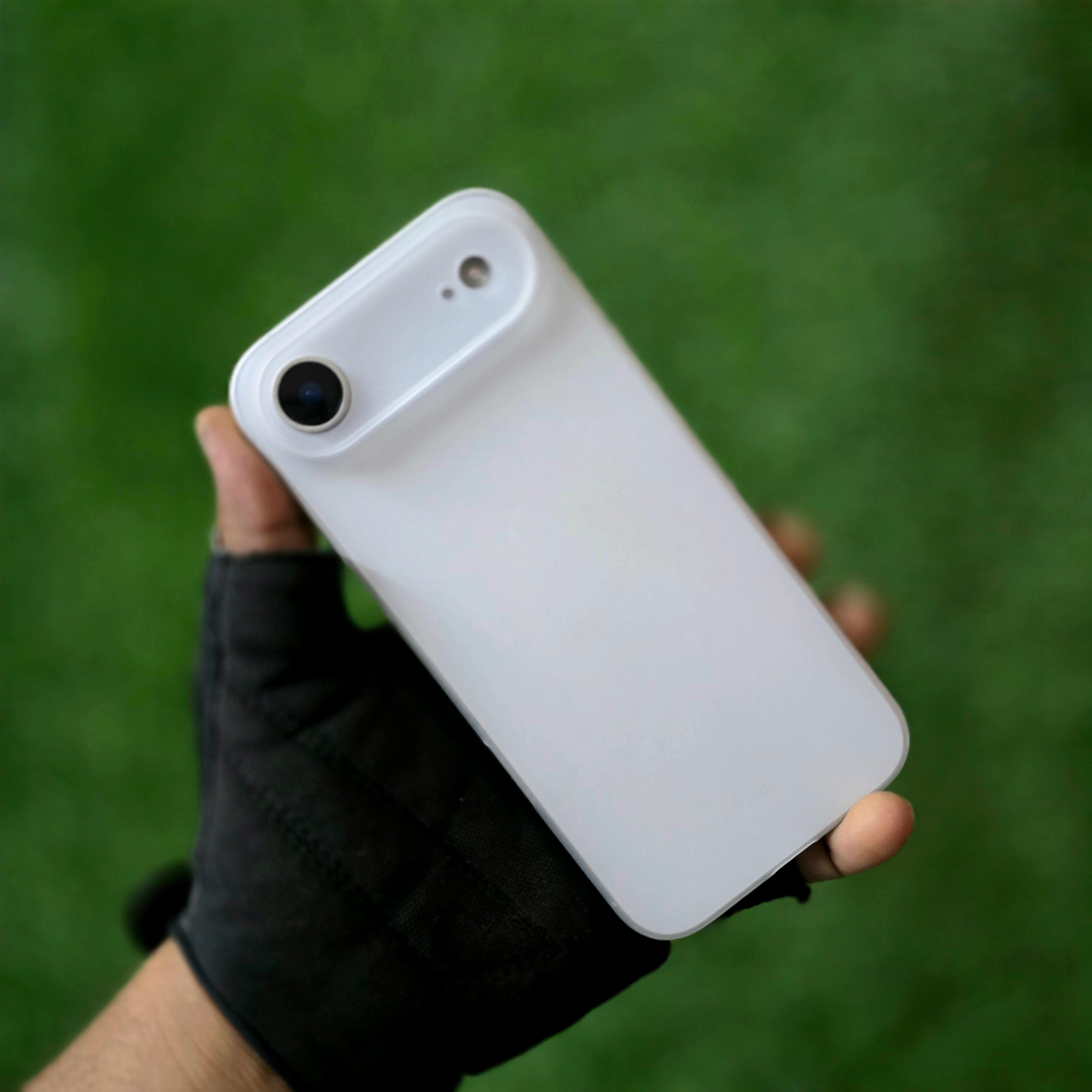 iPhone 17 Air Ultra-Thin KZDOO Air Skin Matte Frosted Back Cover - White