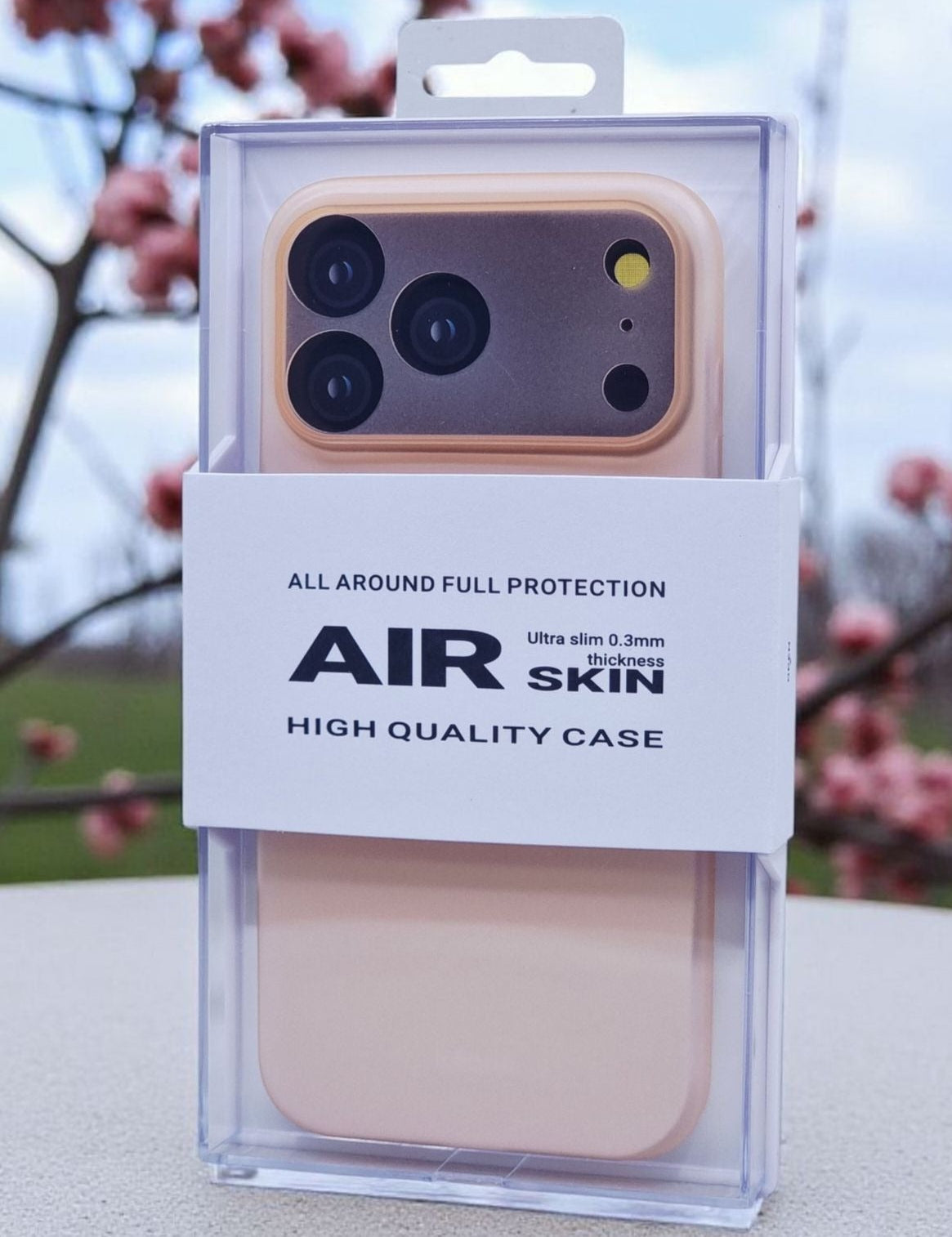 iPhone 17 Pro Max Ultra Thin KZDOO Air Skin Matte Frosted Back Cover - Orange