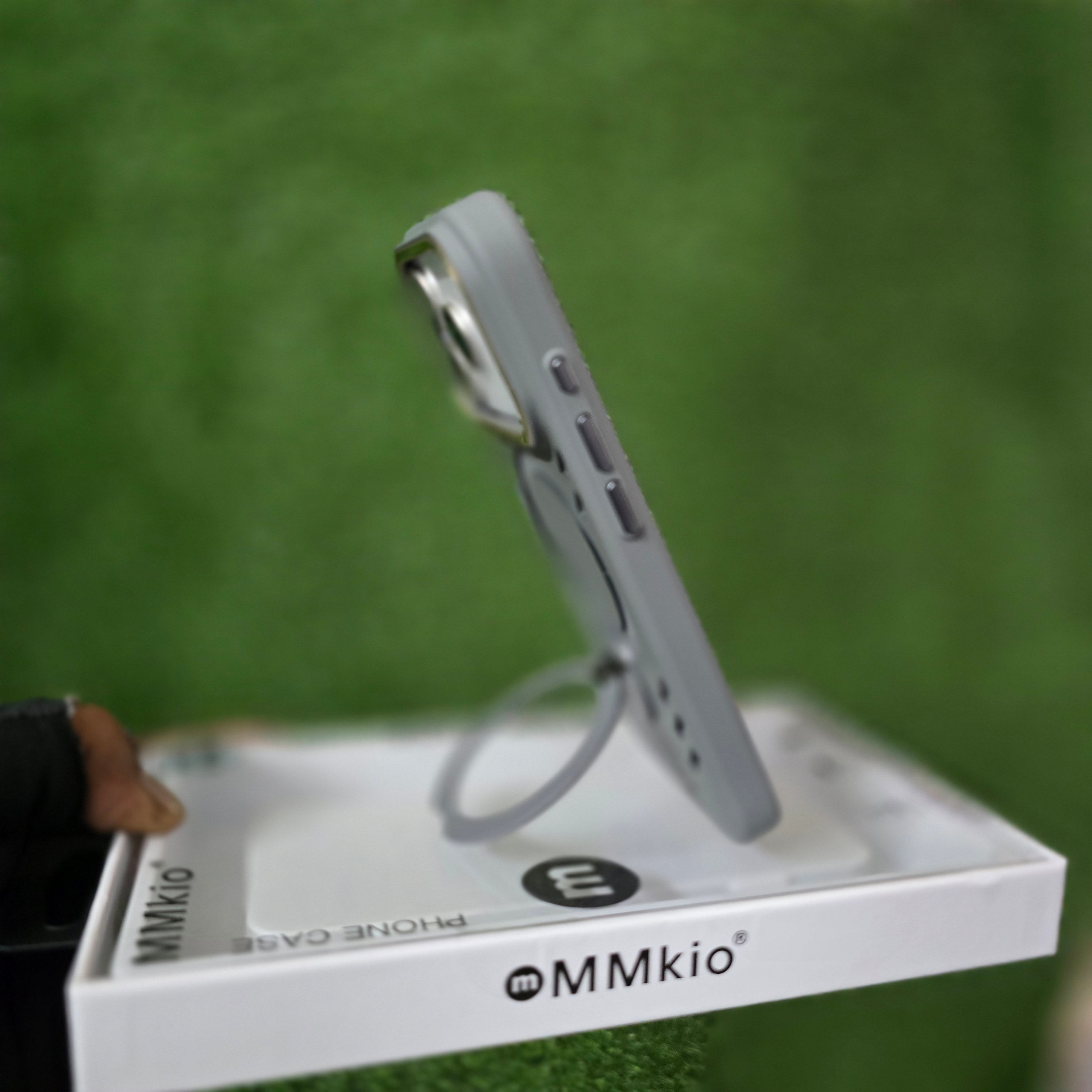 iPhone 17 Pro Heat Dispense Cover 360° Rotatable Stand with Magsafe - Grey