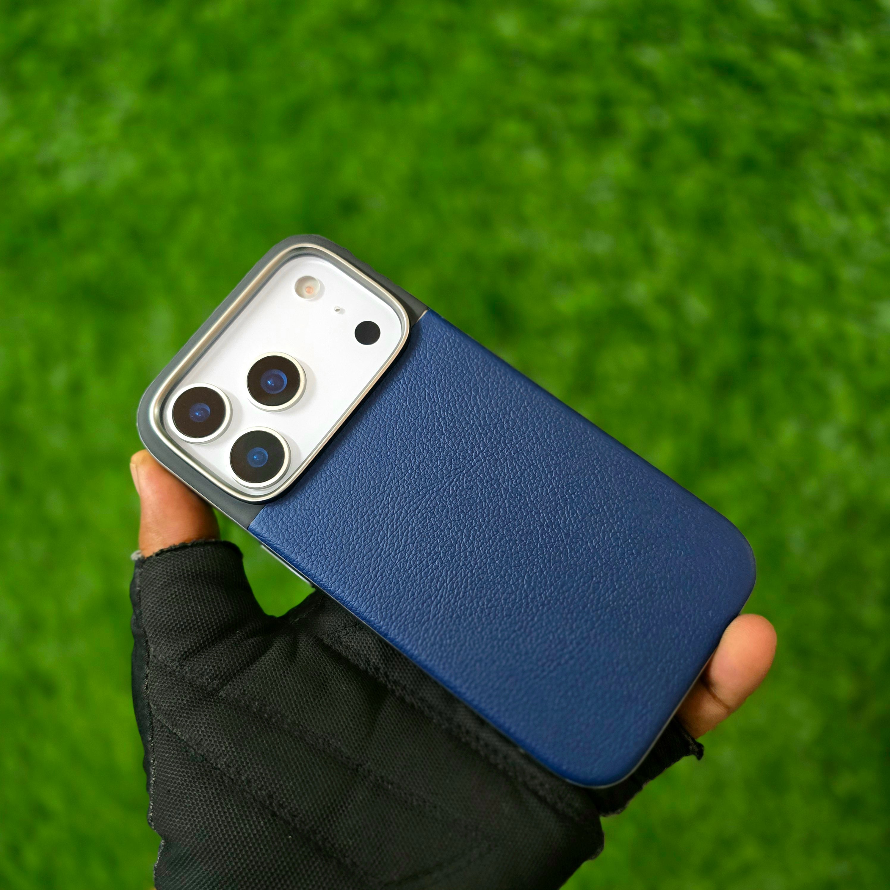 iPhone 17 Pro Soft TPU Leather Texture Back Cover