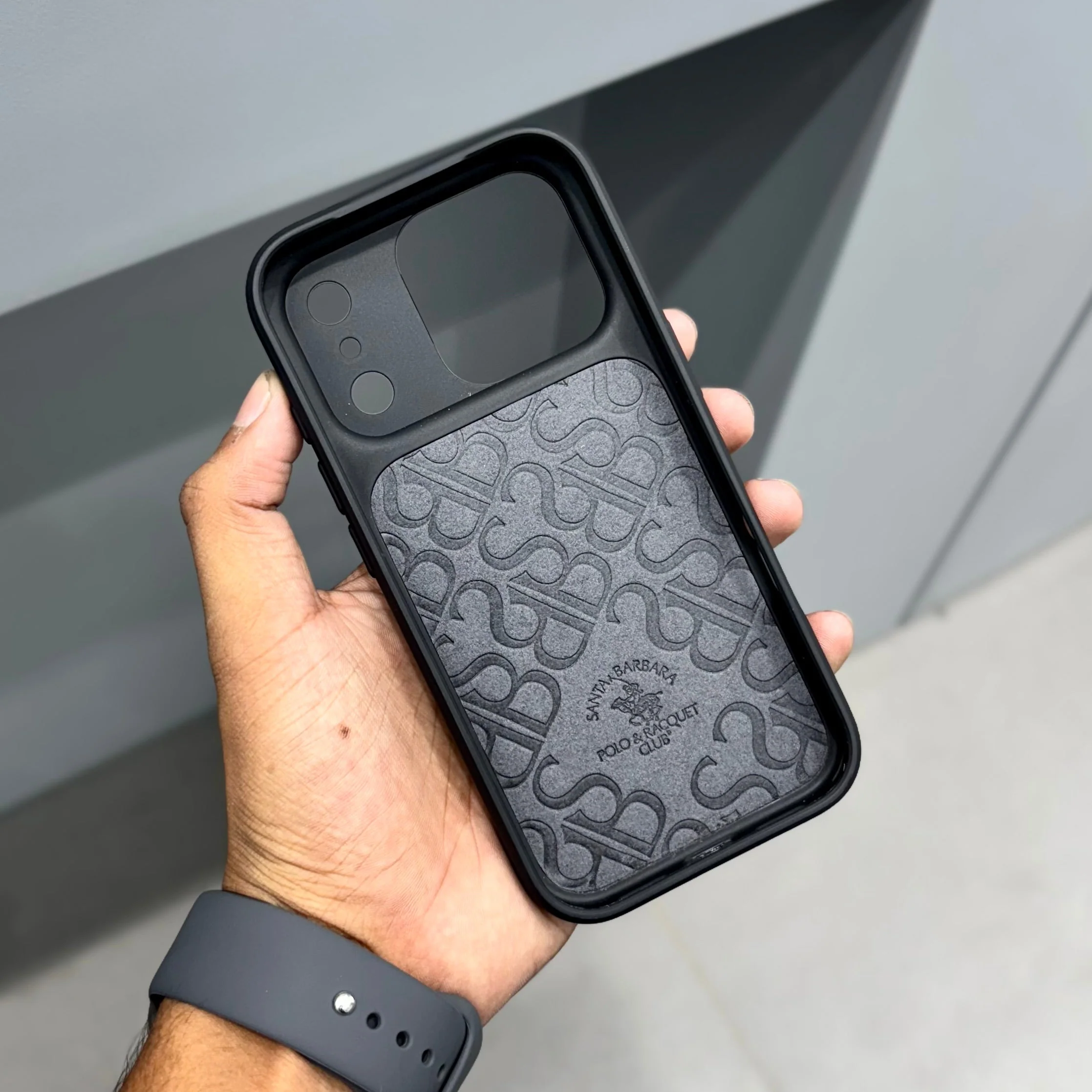 iPhone 17 Pro Max Carbon Fiber Original Santa Barbara Polo Club Elvish Series Back Cover - California