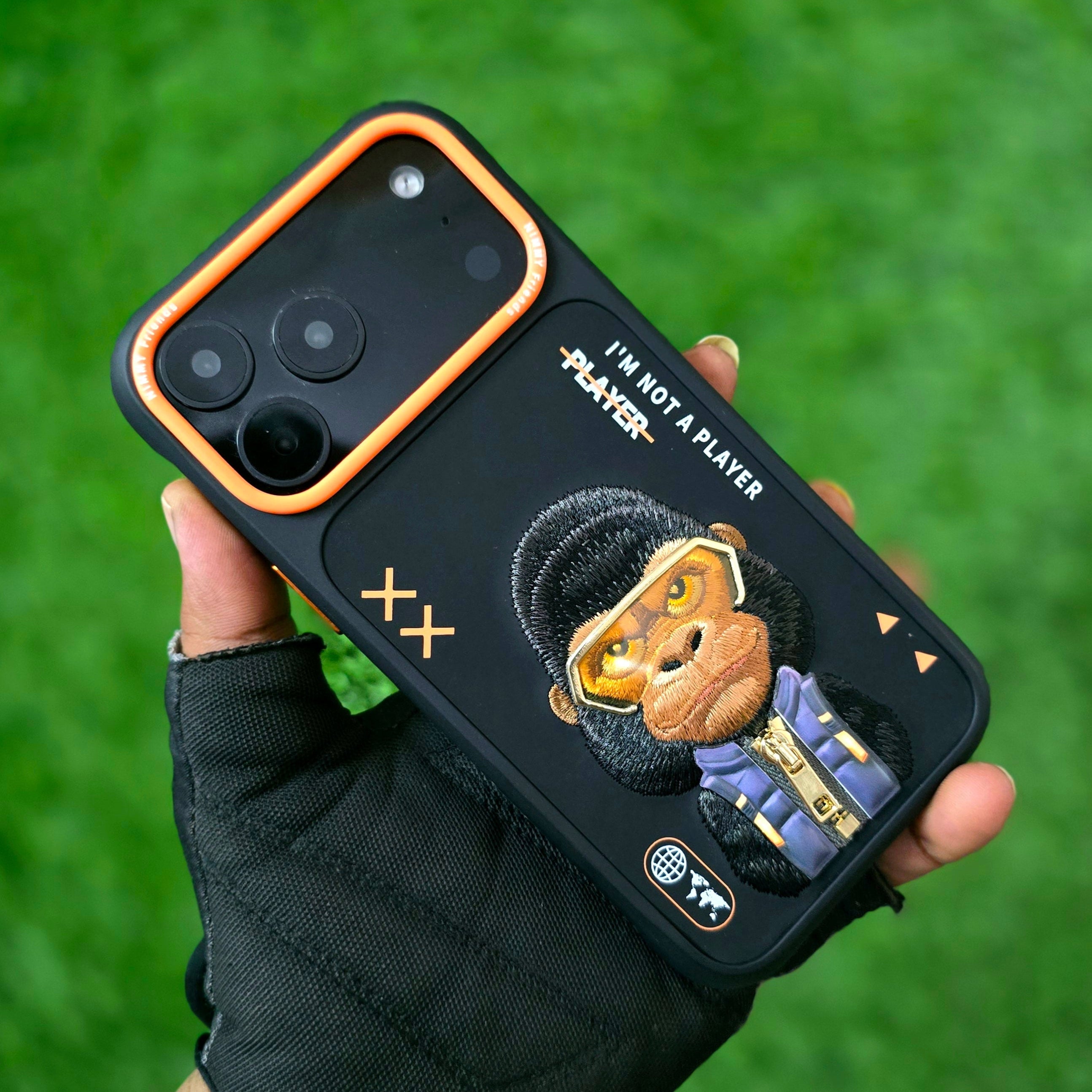 iPhone 17 Pro Nimmy Case, 3D Embroidery Winter Jacket Series Back Cover - Goriila