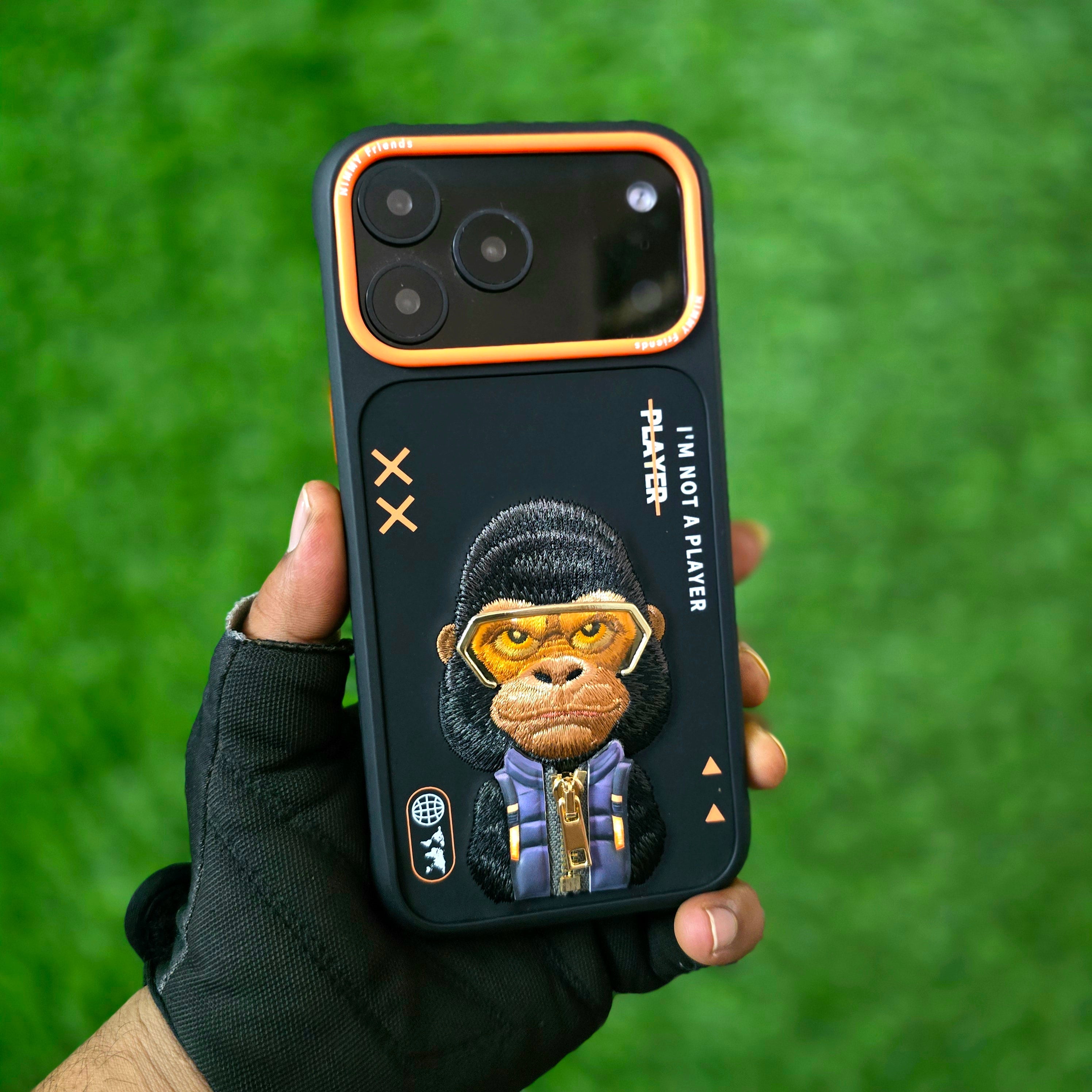 iPhone 17 Pro Nimmy Case, 3D Embroidery Winter Jacket Series Back Cover - Goriila