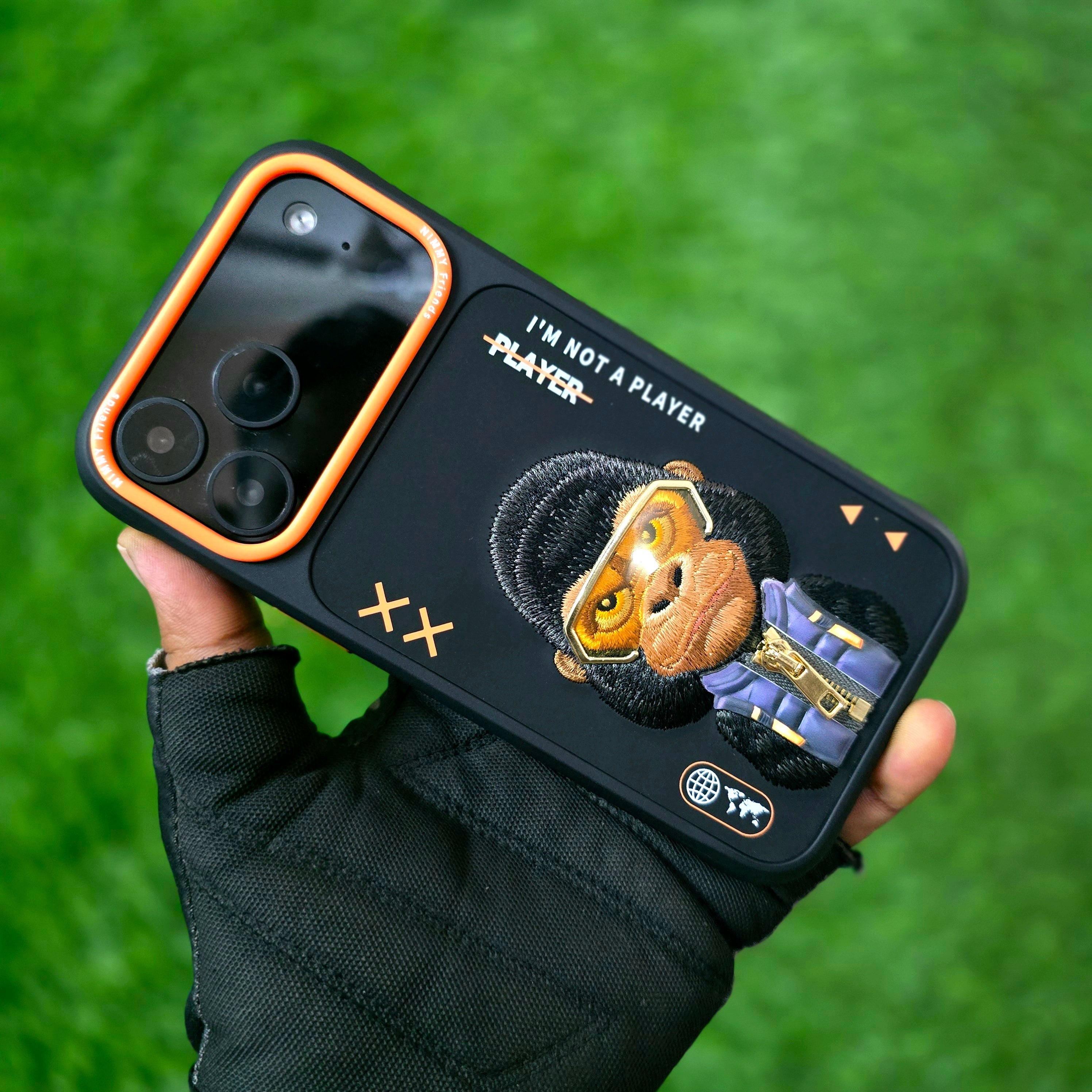 iPhone 17 Pro Nimmy Case, 3D Embroidery Winter Jacket Series Back Cover - Goriila