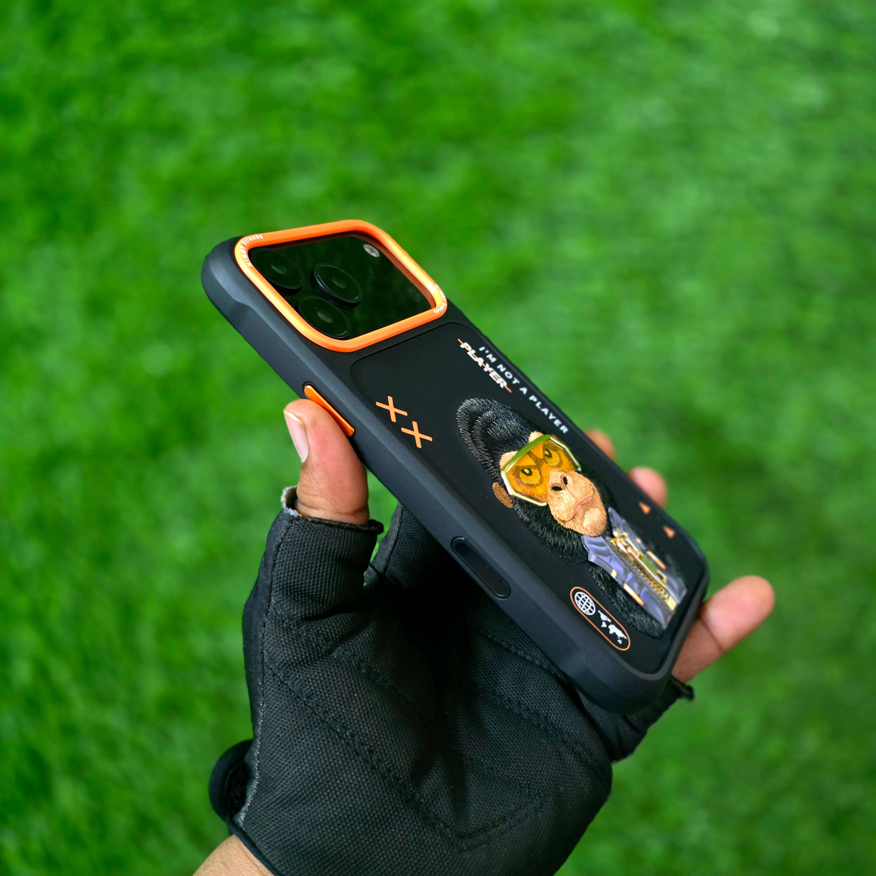 iPhone 17 Pro Nimmy Case, 3D Embroidery Winter Jacket Series Back Cover - Goriila