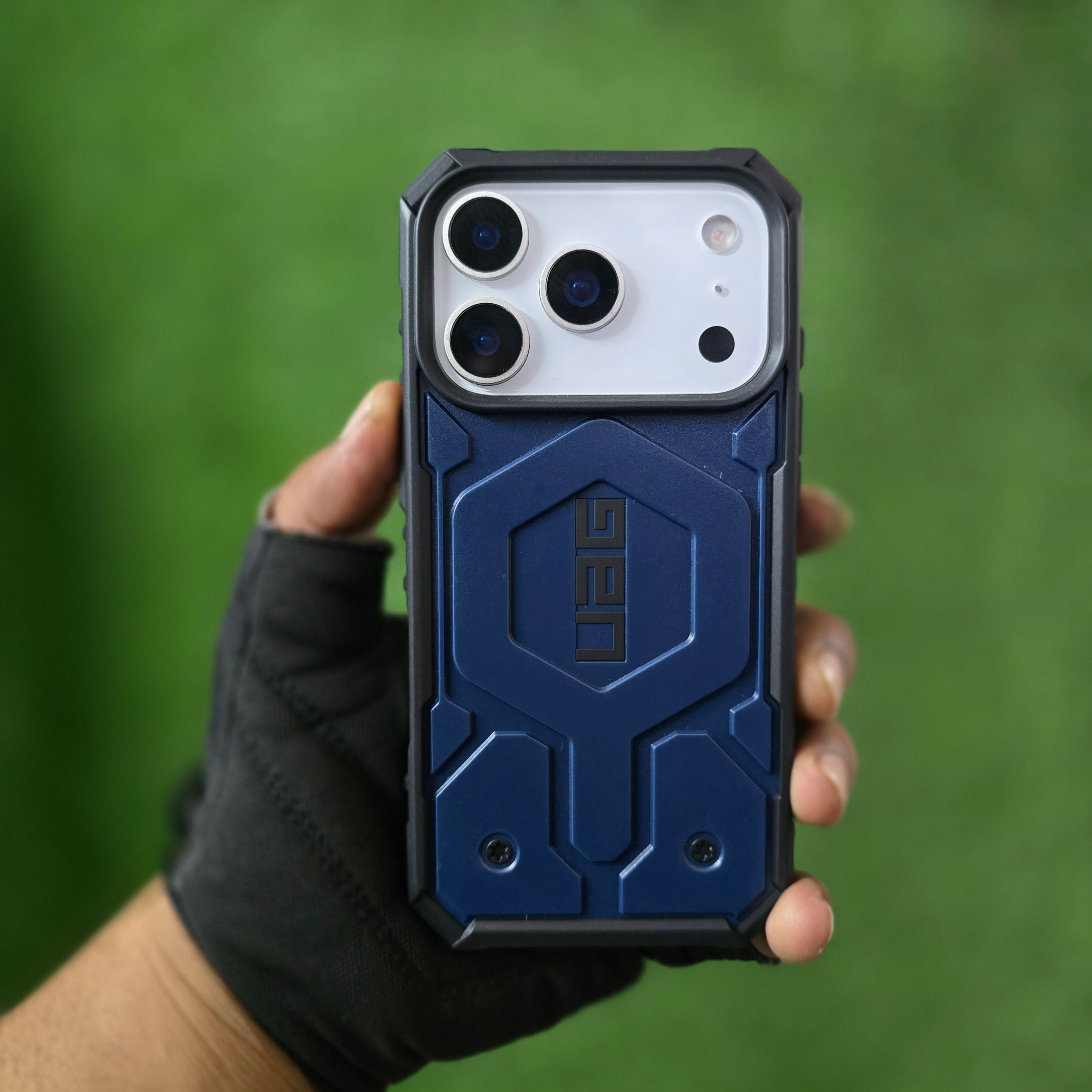 iPhone 17 Pro UAG Case, Pathfinder Series Rugged Armor Case with Magsafe - Blue