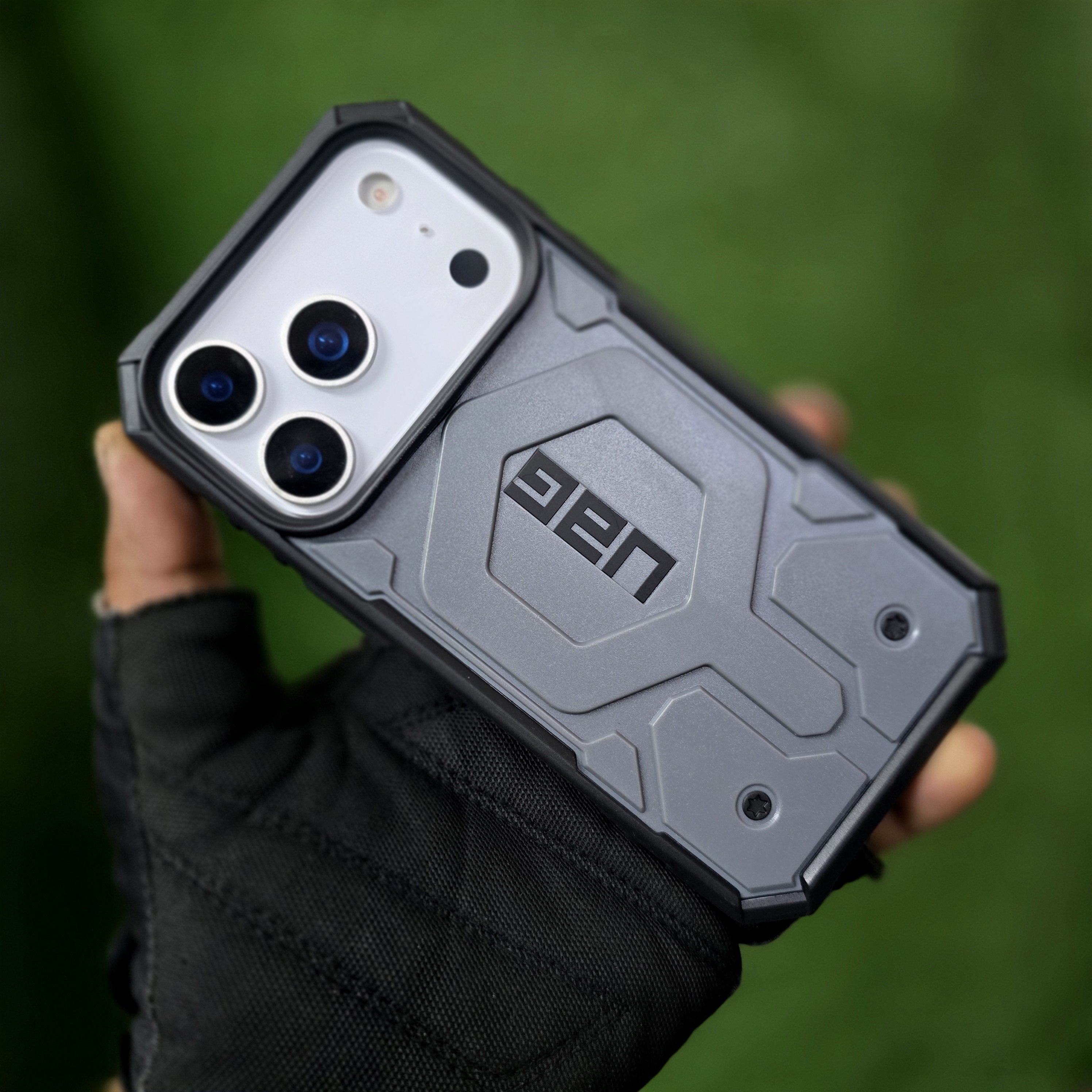 iPhone 17 Pro UAG Case, Pathfinder Series Rugged Armor Case with Magsafe - Grey