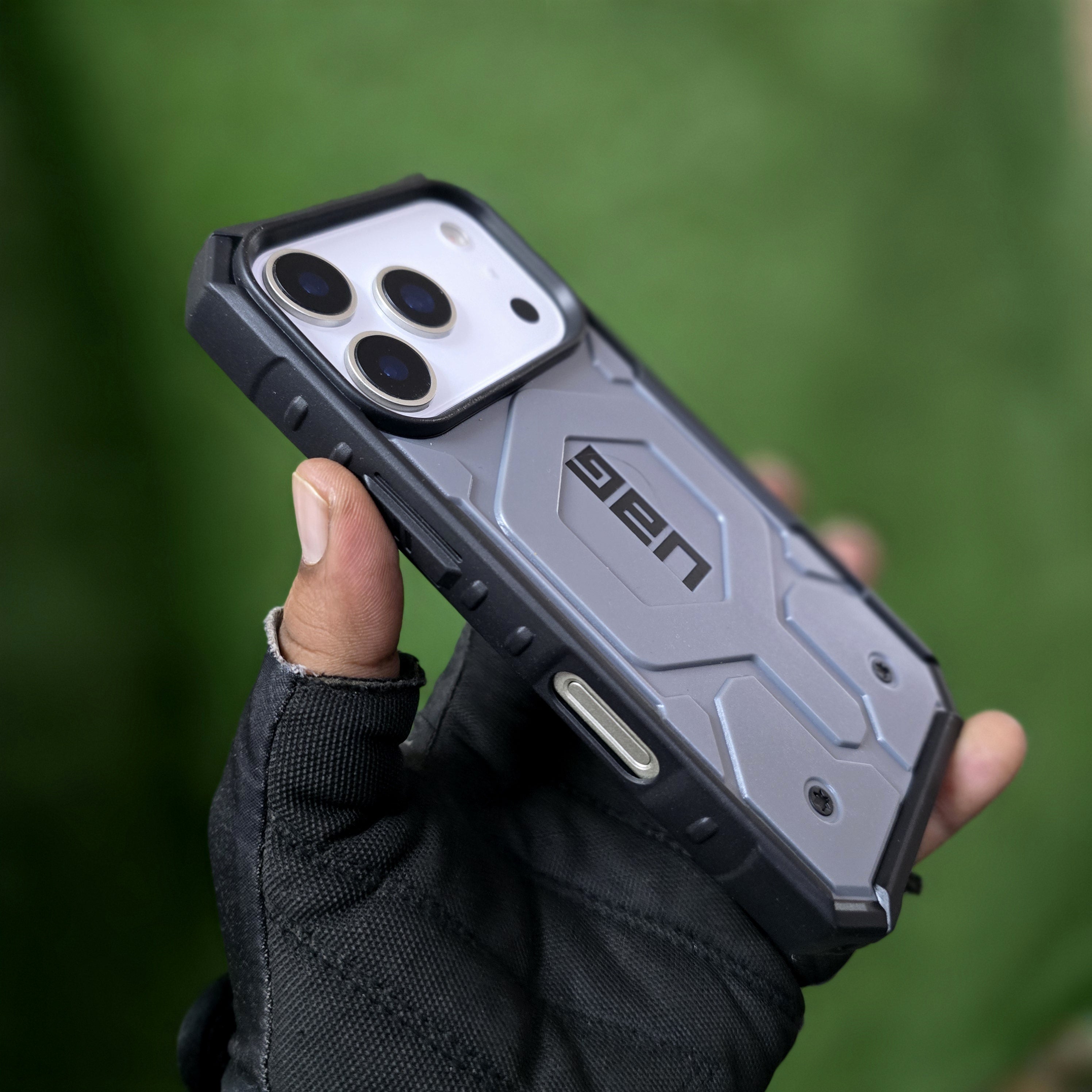 iPhone 17 Pro UAG Case, Pathfinder Series Rugged Armor Case with Magsafe - Grey