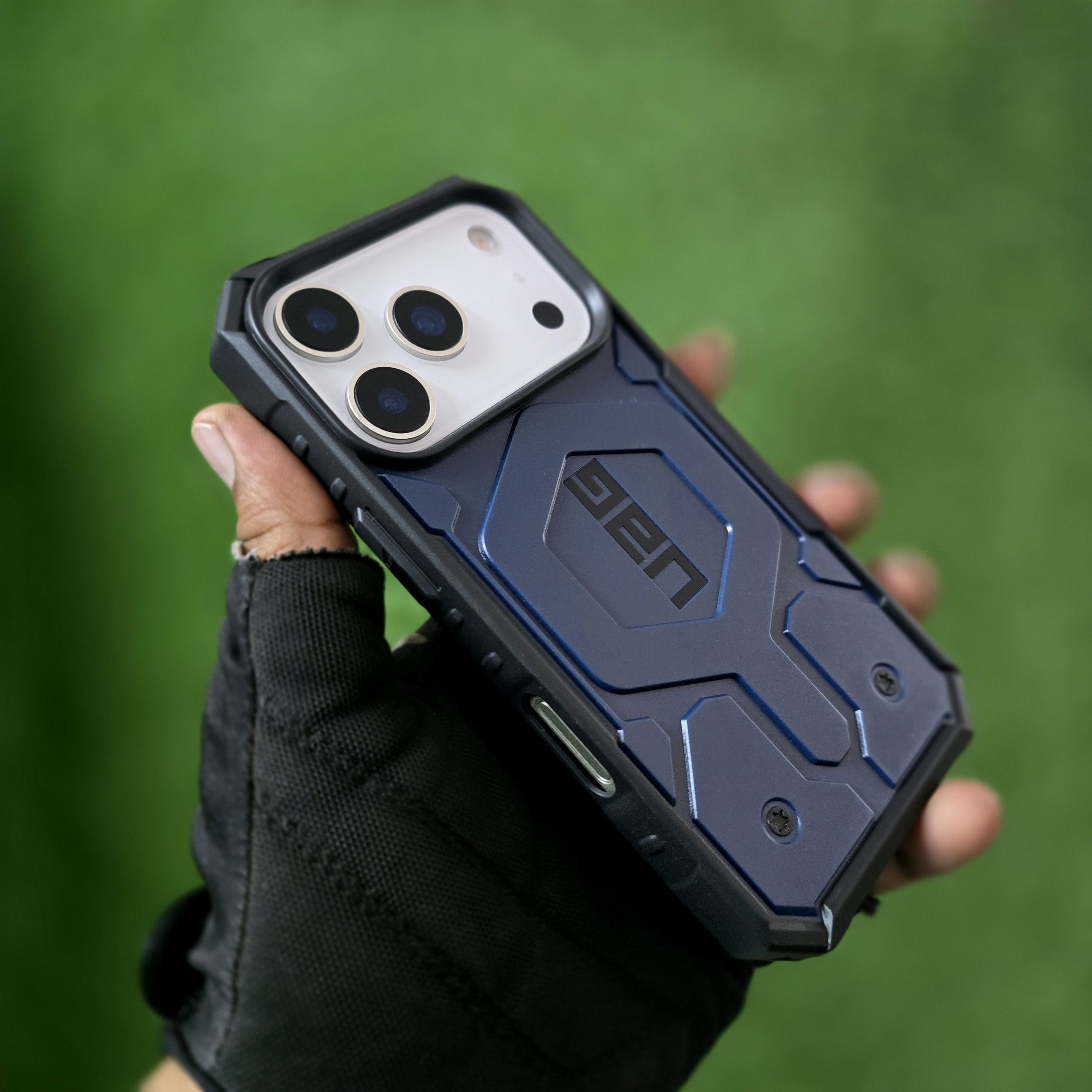 iPhone 17 Pro UAG Case, Pathfinder Series Rugged Armor Case with Magsafe - Blue