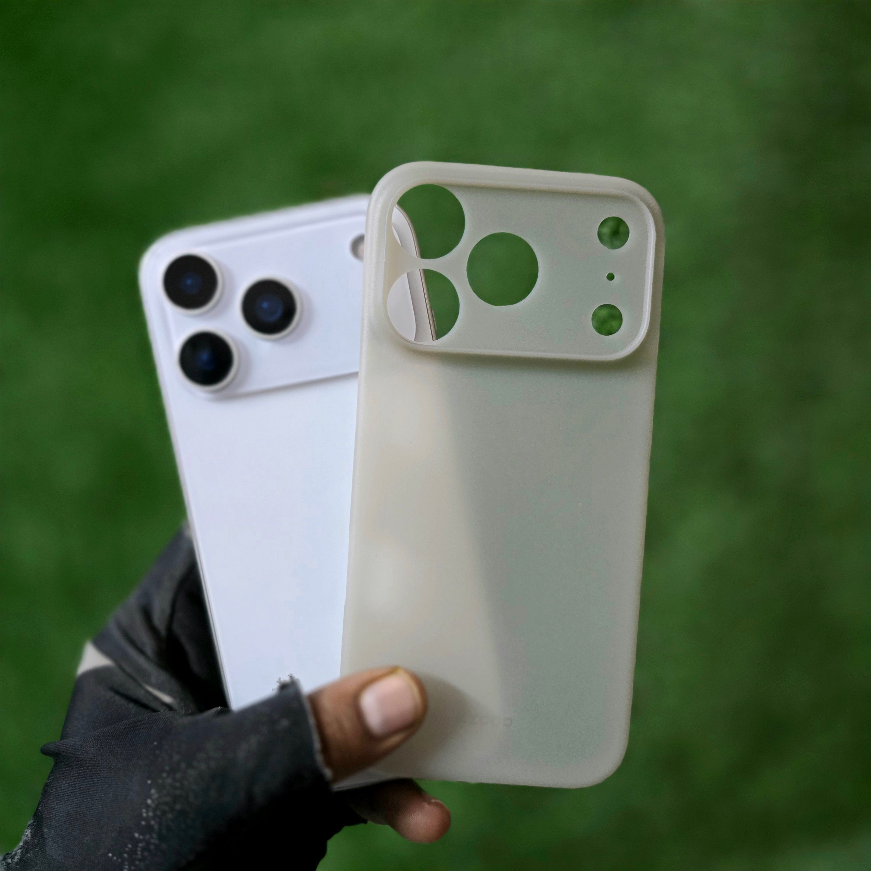 iPhone 17 Pro Ultra Thin KZDOO Air Skin Matte Frosted Back Cover - Desert Titanium