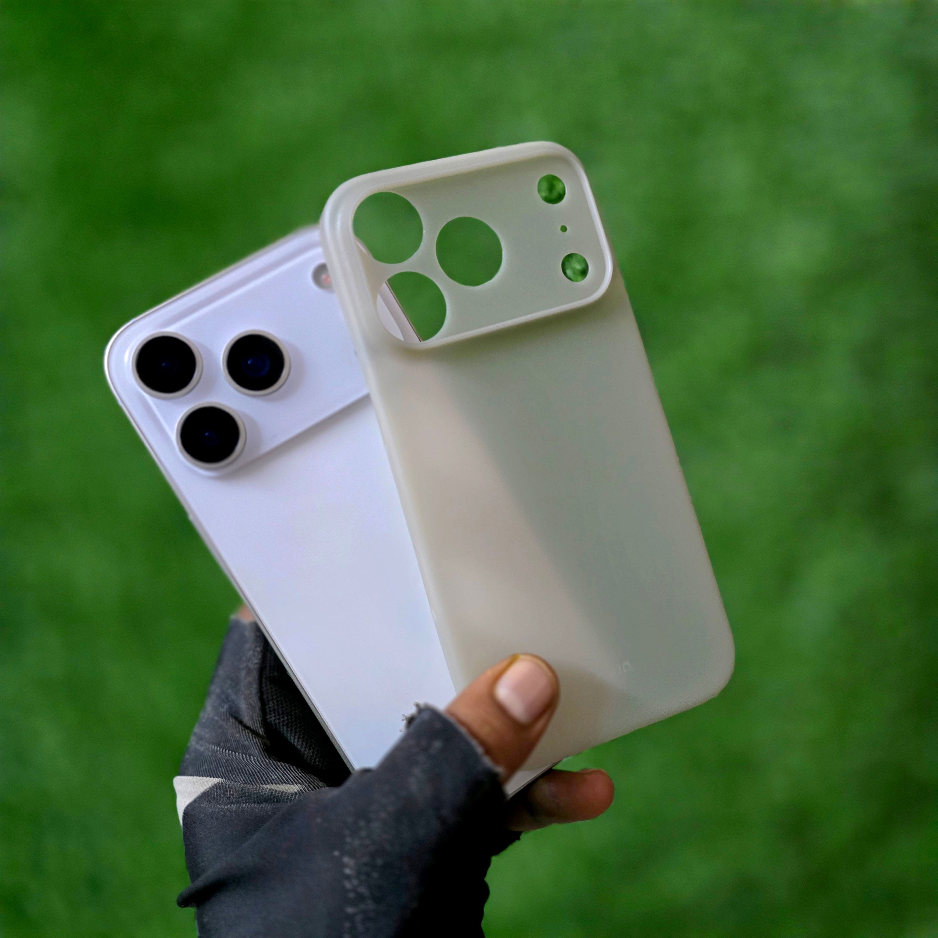 iPhone 17 Pro Max Ultra Thin KZDOO Air Skin Matte Frosted Back Cover - Desert Titanium