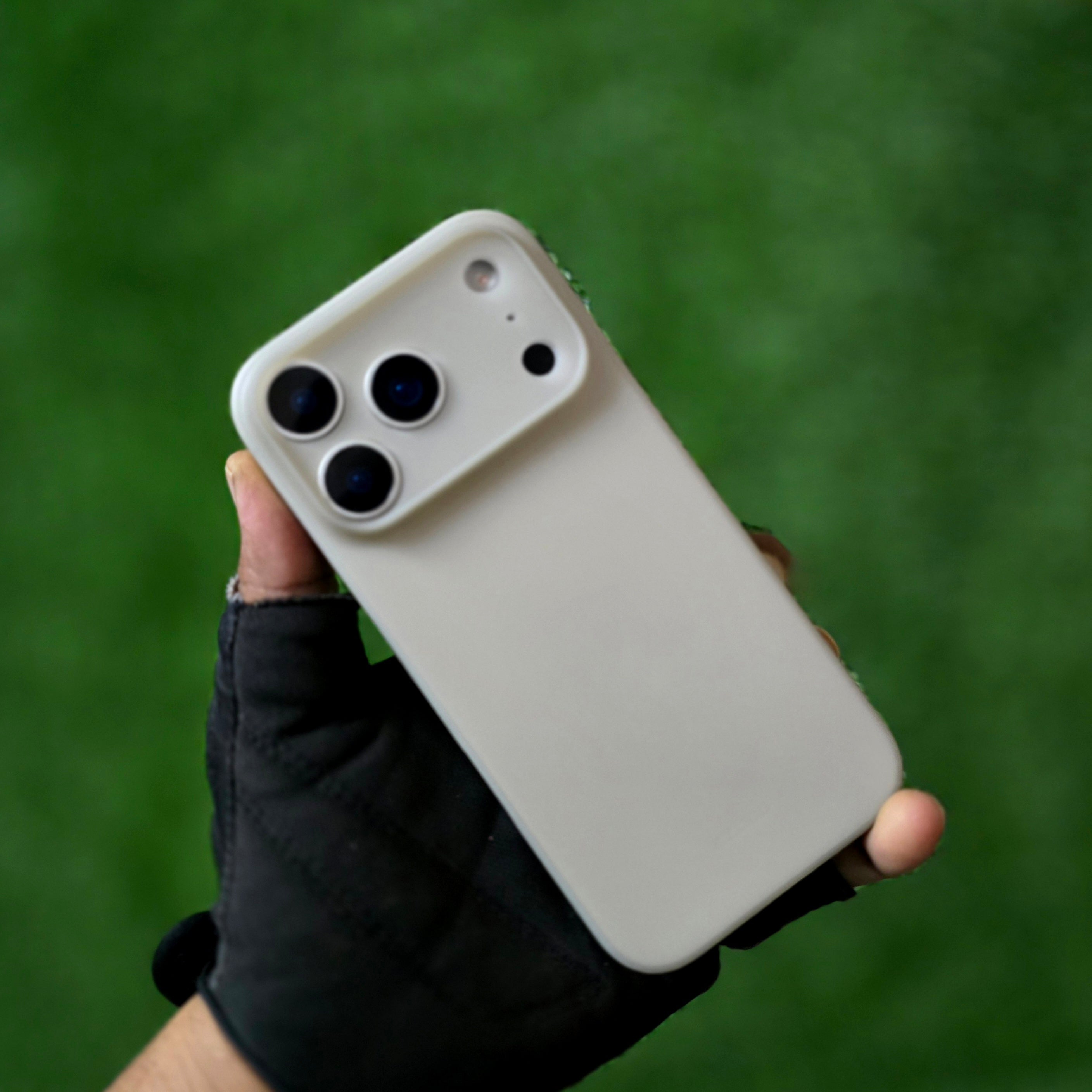 iPhone 17 Pro Max Ultra Thin KZDOO Air Skin Matte Frosted Back Cover - Desert Titanium