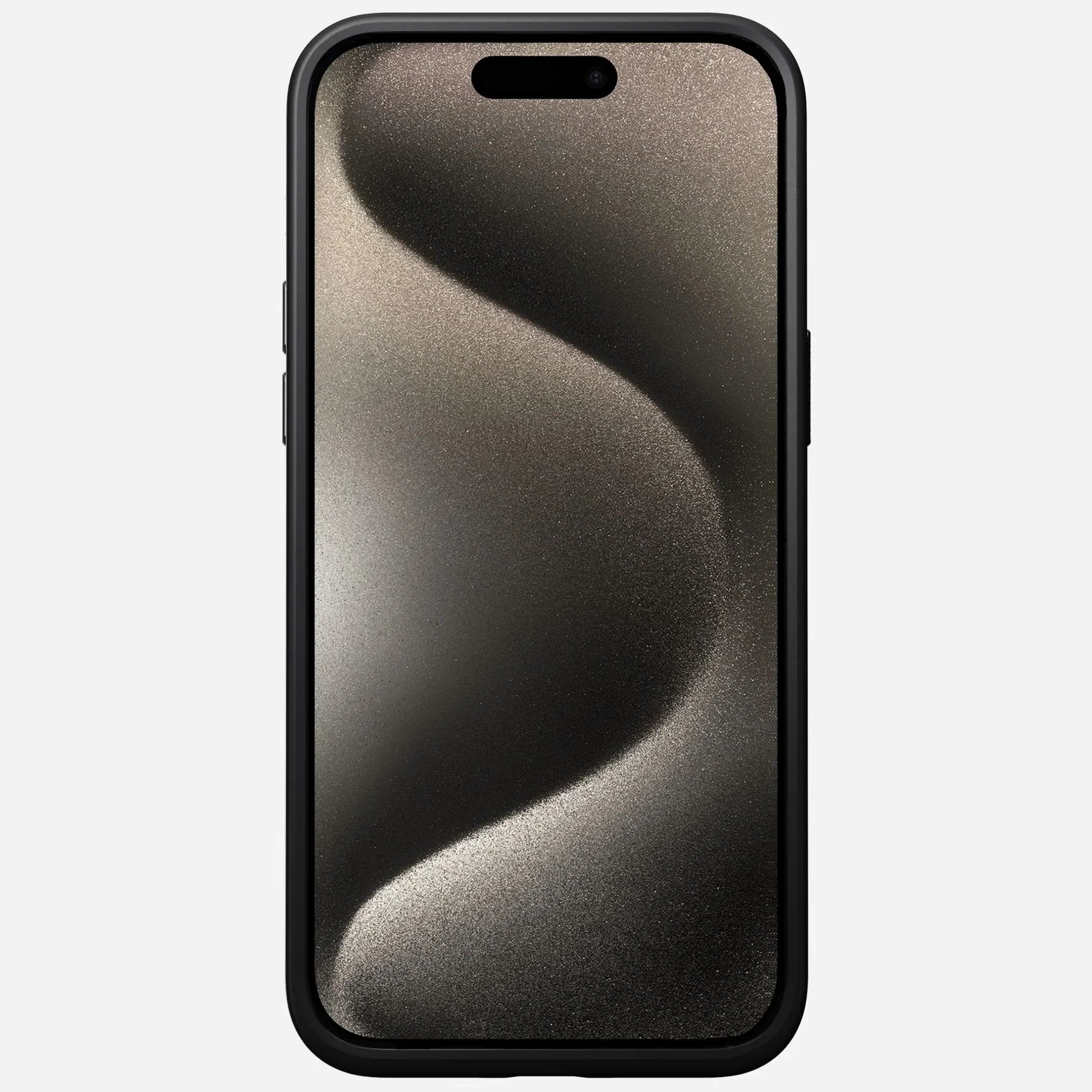 iPhone 15 Pro Max Leather Case Kzdoo Classic Series Leather Case - Black