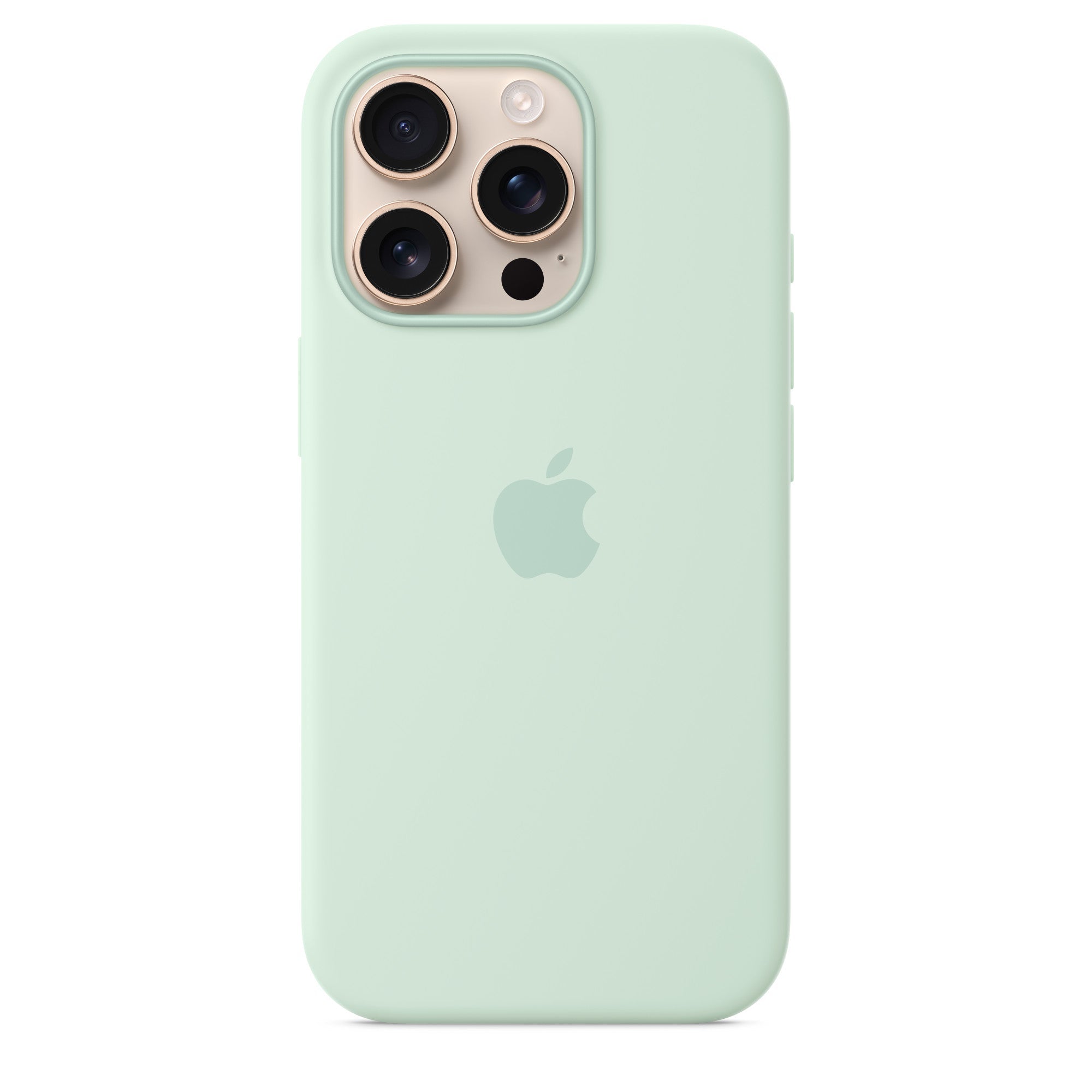 iPhone 16 Pro Max Silicon Case Magsafe New Camera Control Button - Aquamarine